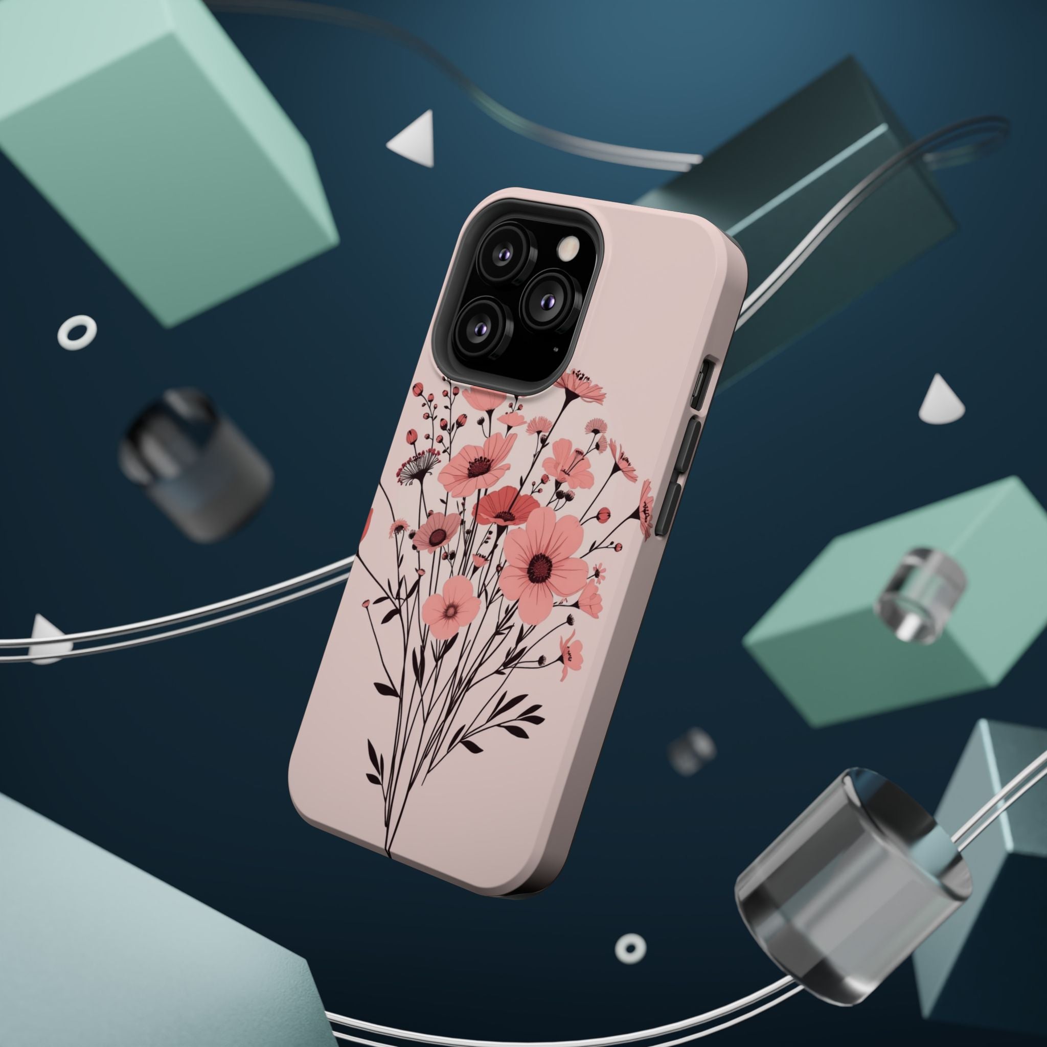 iPhone Wildflower Bunch Bold Art Modern Everyday Snap Case Galaxy · iPhone Case