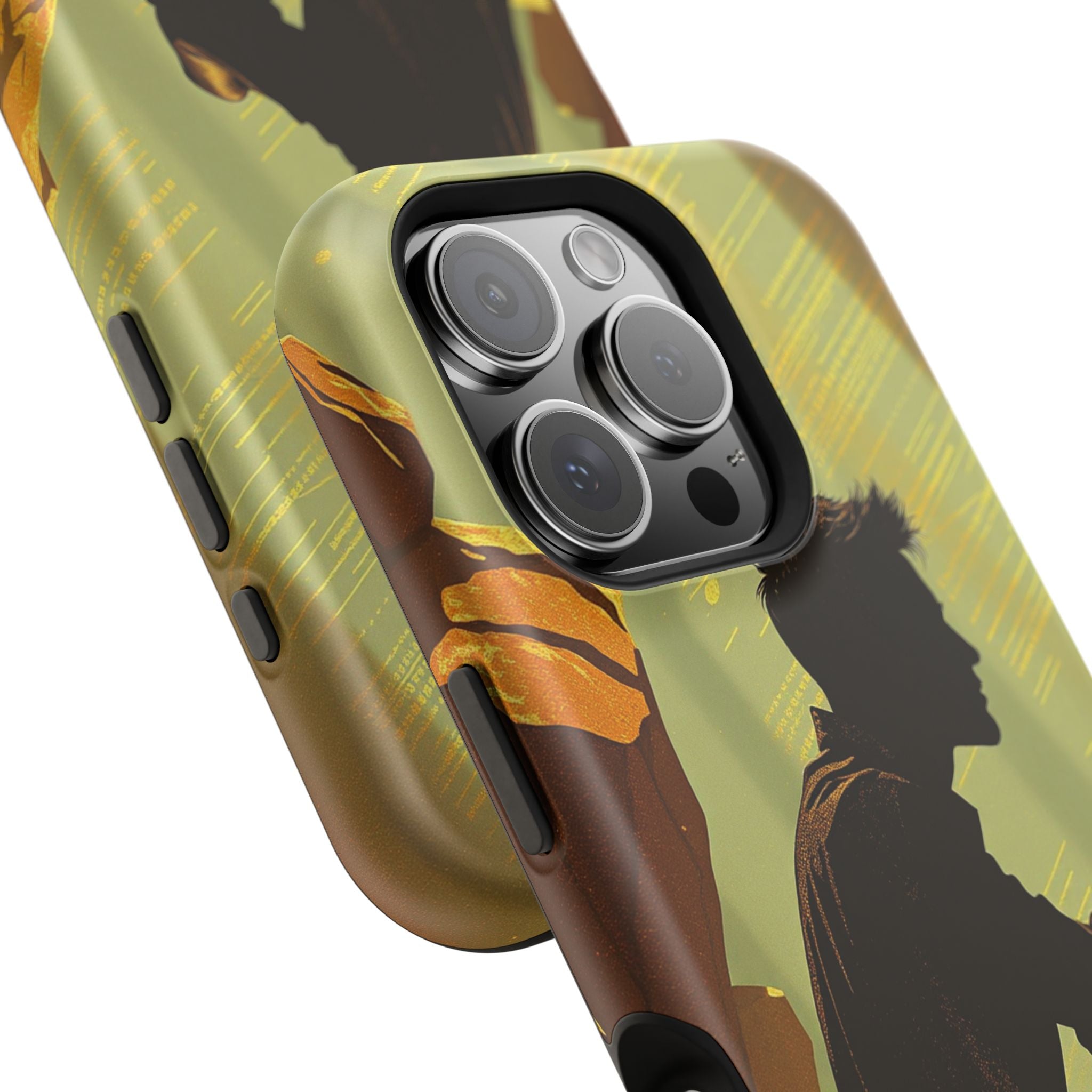 iPhone Mustard And Rust Overthinking Again Slim Everyday Designer Case · iPhone