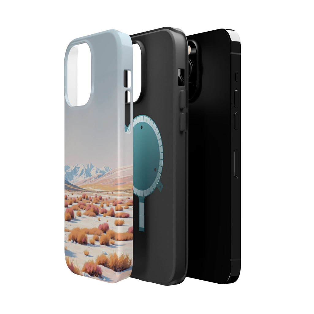iPhone Vibrant Arctic Tundra Design Slim Everyday Designer Case · iPhone Case