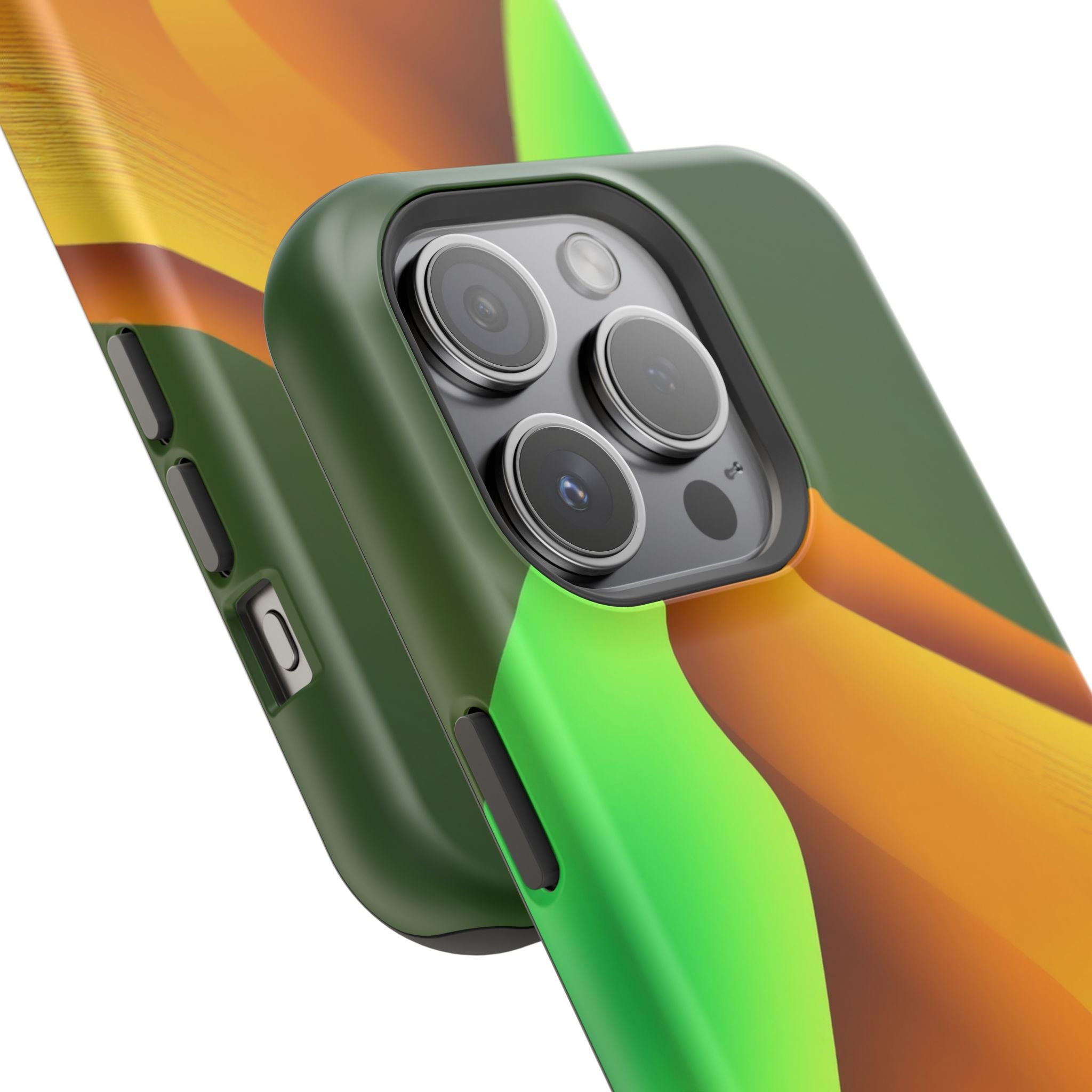 iPhone Emerald Green And Gold Desert Dunes Slim iPhone Everyday · iPhone Case