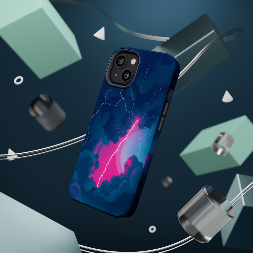 iPhone Thunderstorm Sky Abstract Geometric Slim iPhone Everyday · iPhone Case