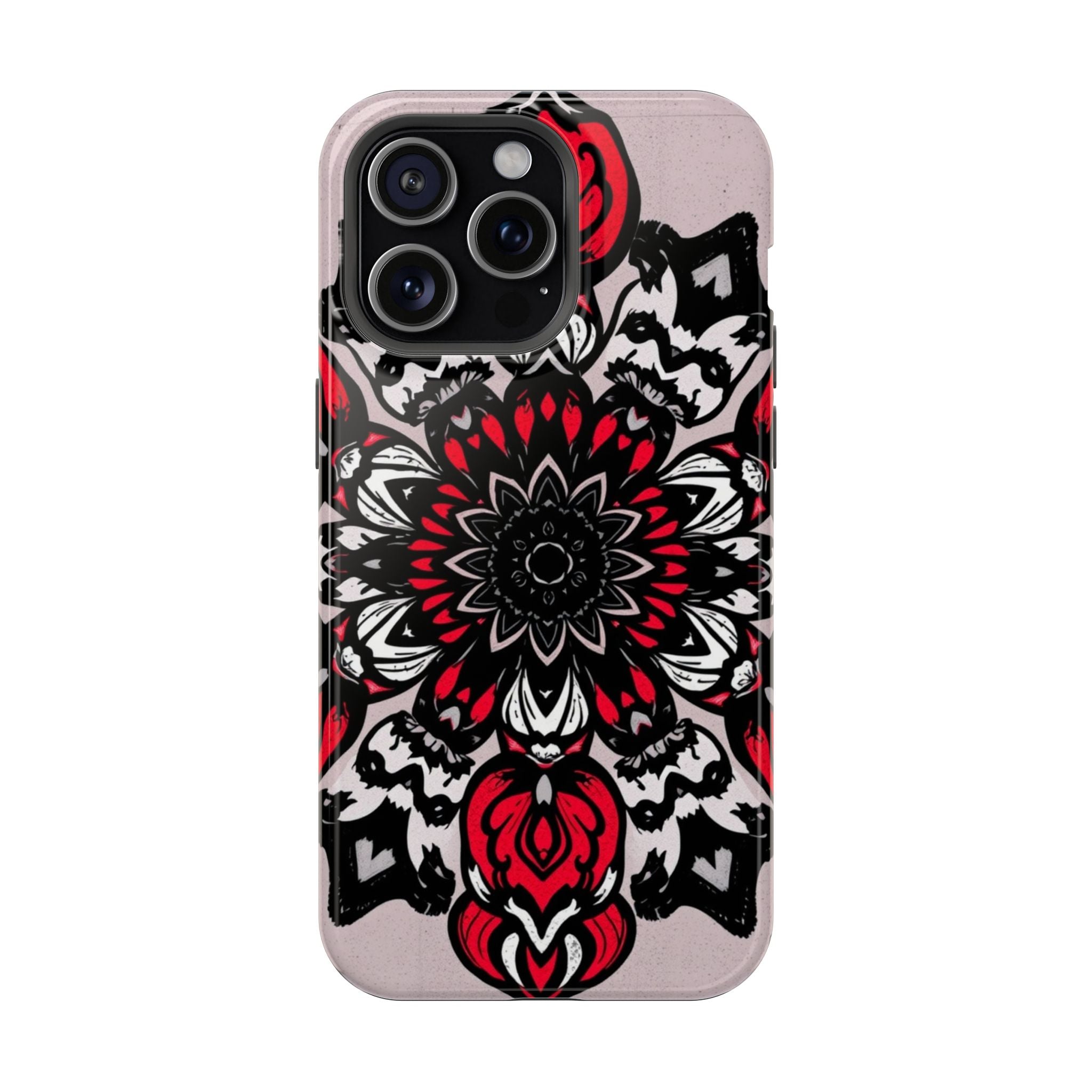 iPhone Floral Mandala Bold Art Slim Everyday Designer Case · iPhone Case