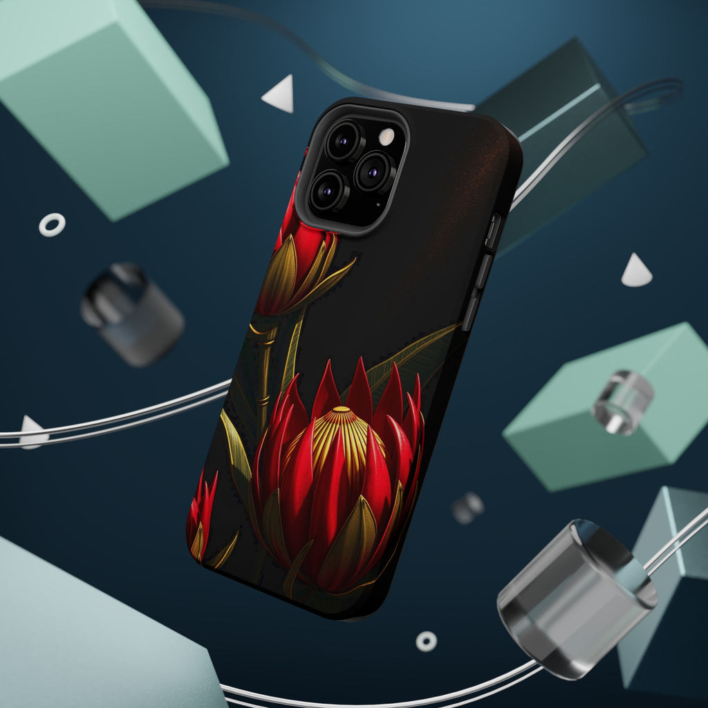 iPhone Protea Bold Gold Foil Luxury Slim Everyday Designer Case · iPhone Case