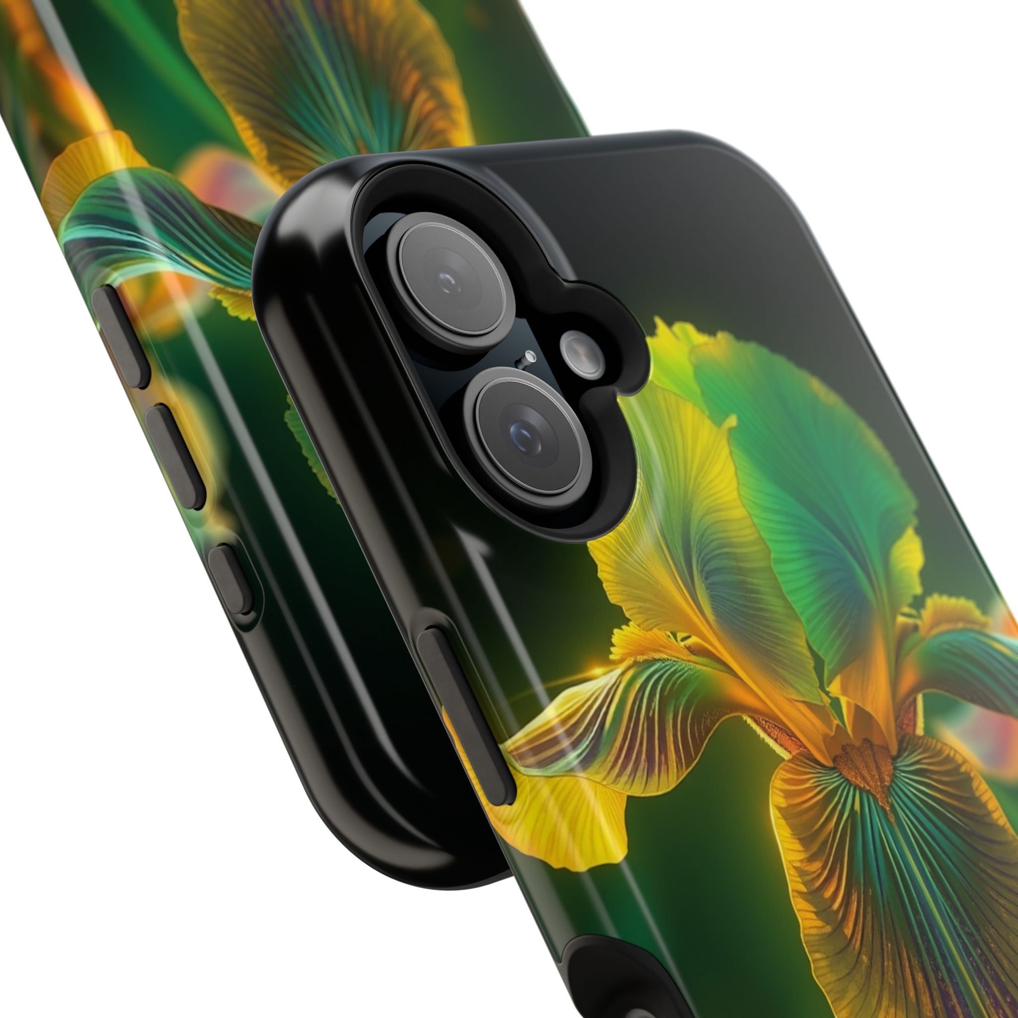 iPhone Iris Garden Bold Art Slim Everyday Designer Case · iPhone Case Quiet Mood