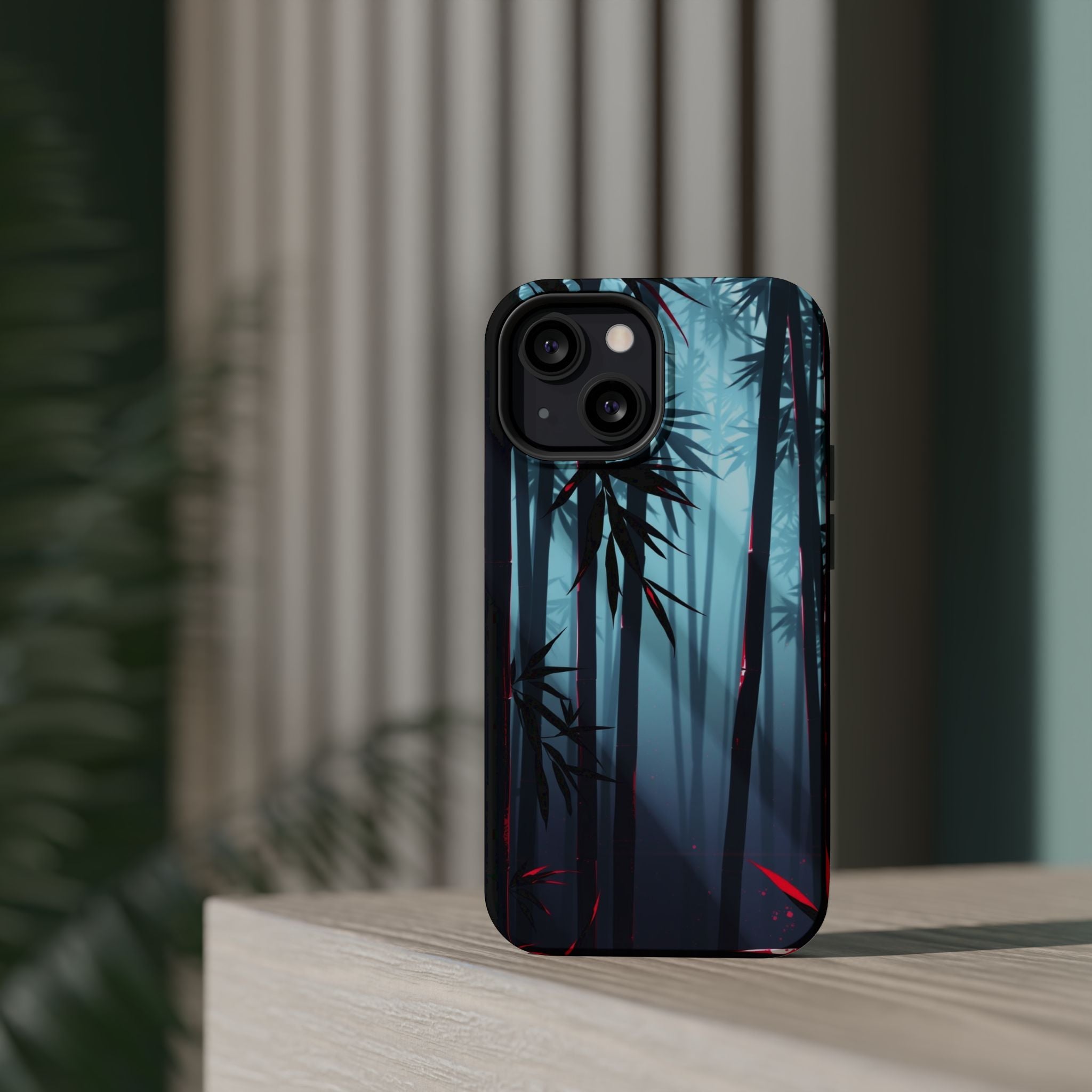 iPhone Bamboo Grove Holographic Iridescent Slim iPhone Everyday · iPhone Case