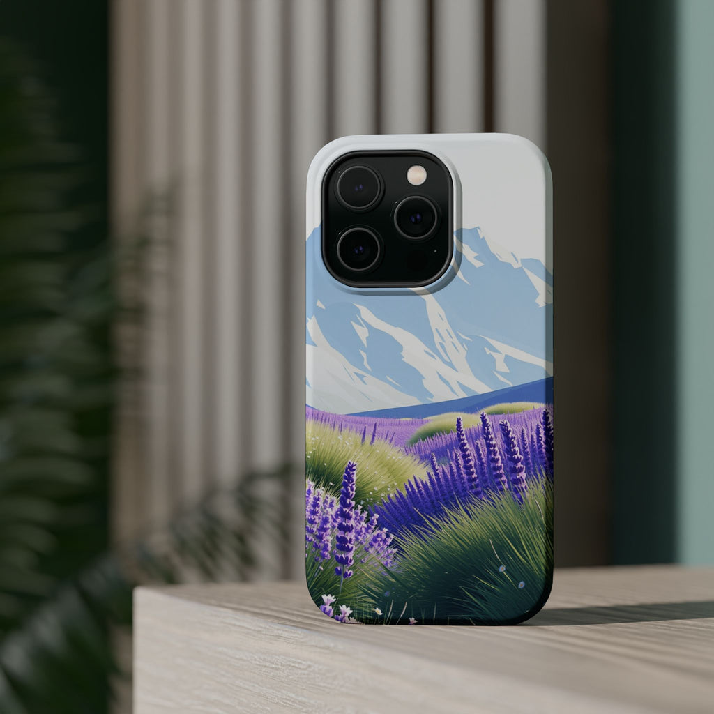iPhone Alpine Meadow Electric Art 10 Slim Everyday Designer Case · iPhone Case