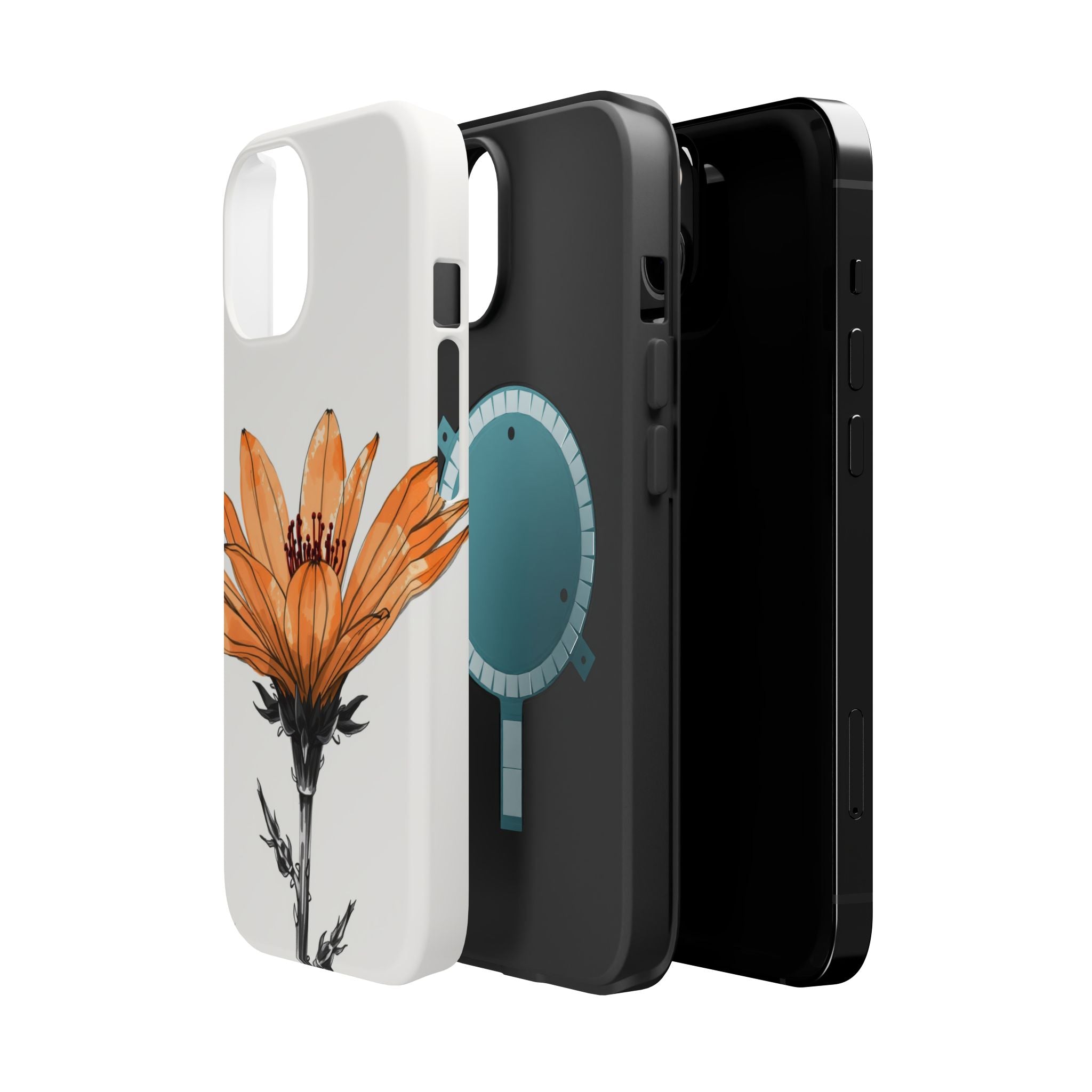 iPhone Earthy Desert Flower Design Bold Modern Everyday Snap Case · iPhone Case