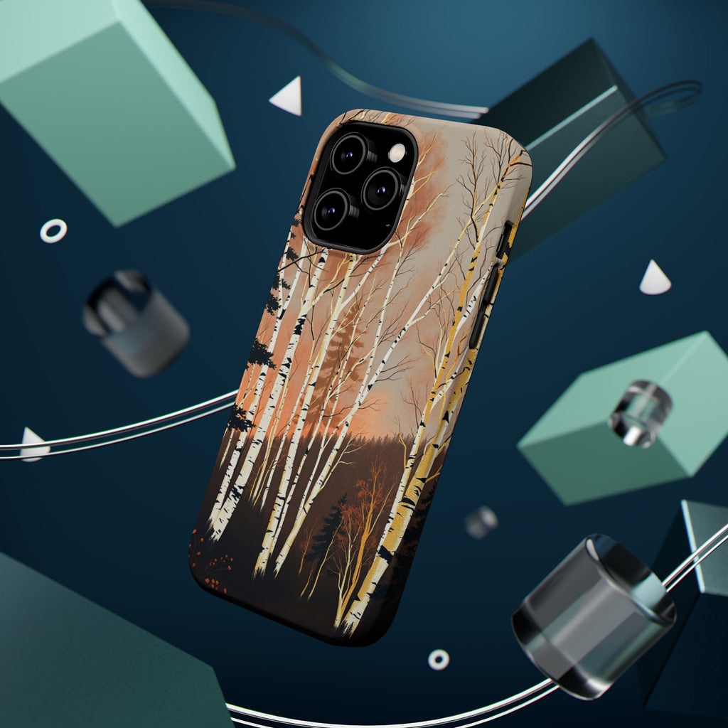 iPhone Birch Grove Mystic Art 14 Bold Modern Everyday Snap Case · iPhone Case