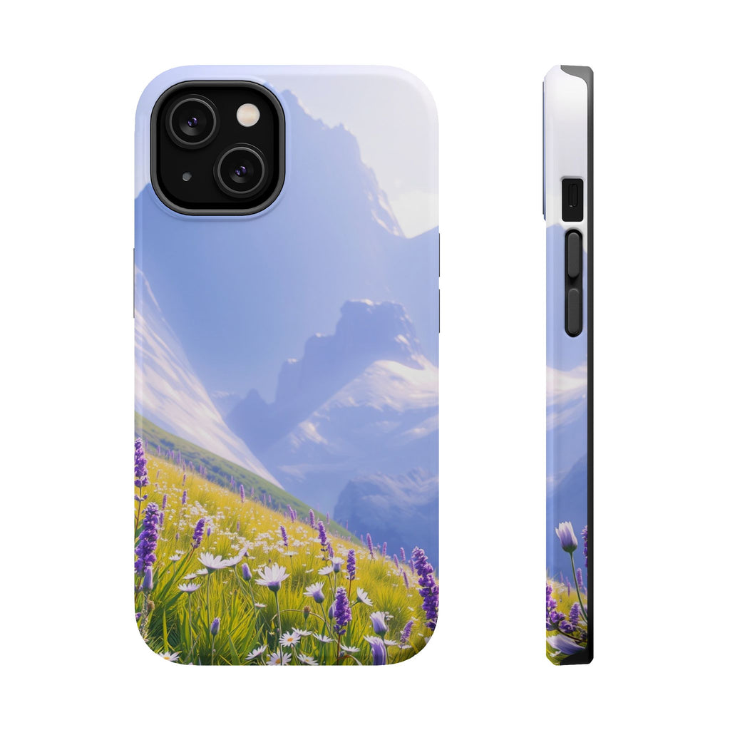 iPhone Lavender And Pearl Alpine Meadow Slim Everyday iPhone Designer · iPhone C
