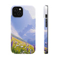 iPhone Lavender And Pearl Alpine Meadow Slim Everyday iPhone Designer · iPhone C