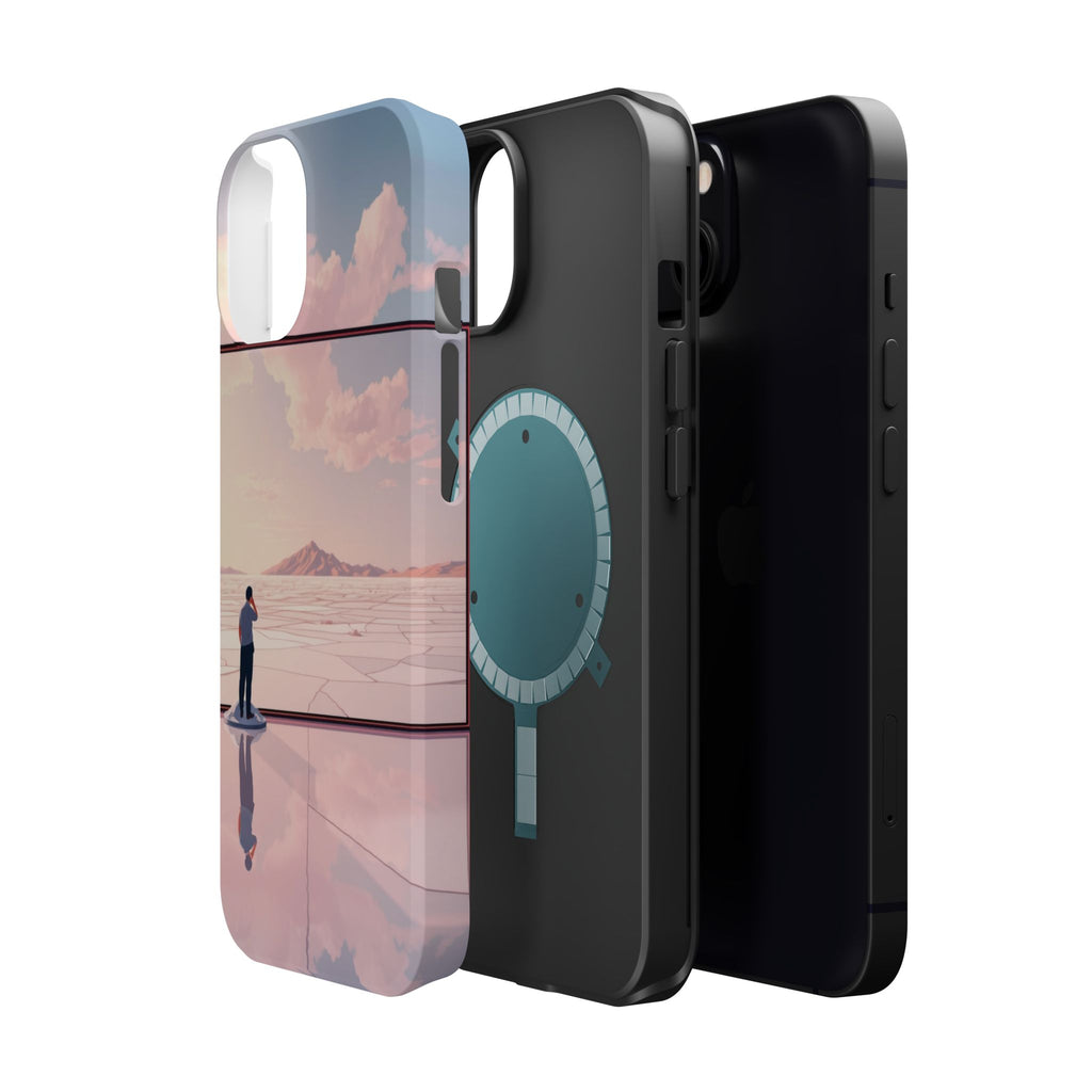 iPhone Salt Flat Mirror Stained Glass Slim Everyday Designer Case · iPhone Case