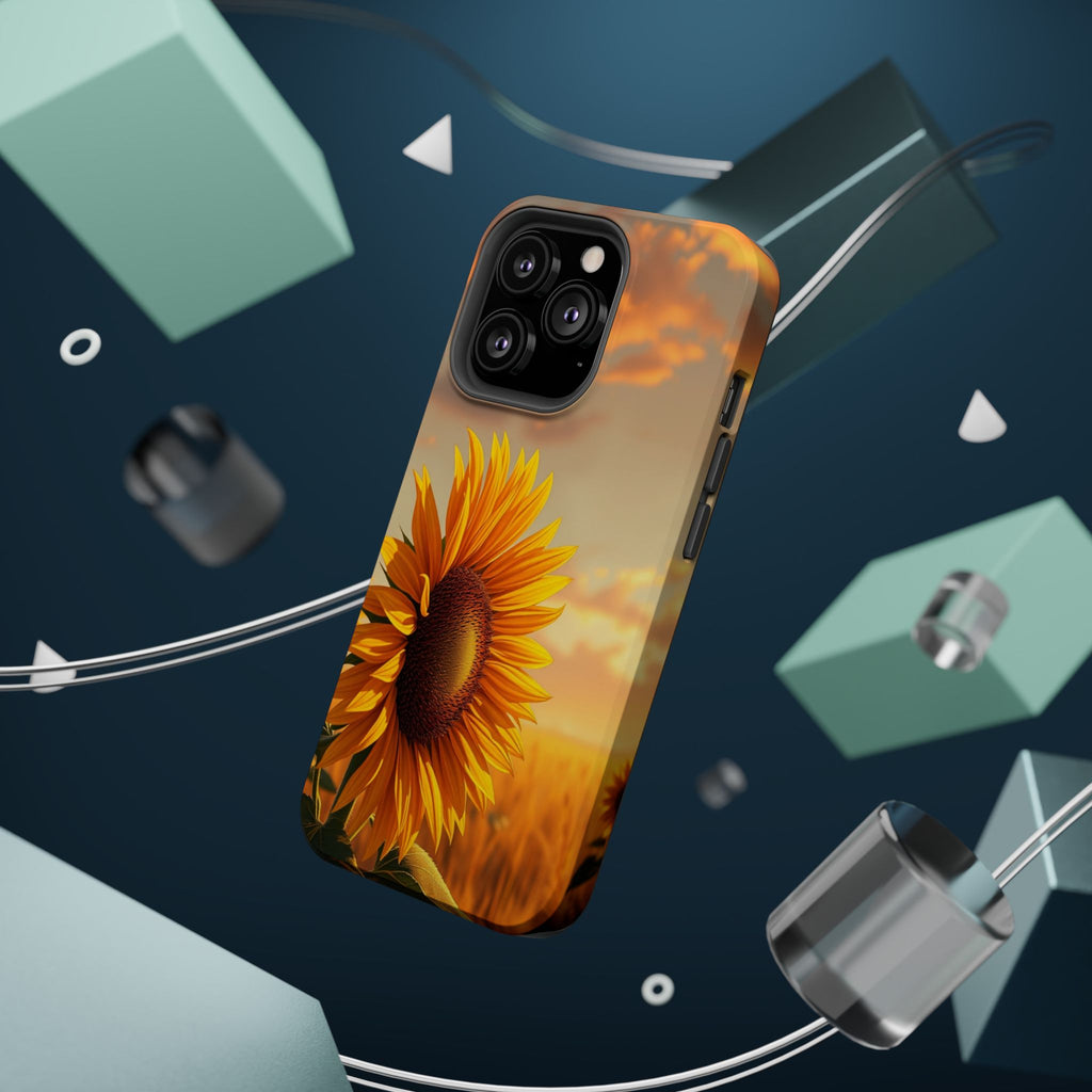 iPhone Sunflower Prairie Electric Art Slim Everyday Designer Case · iPhone Case