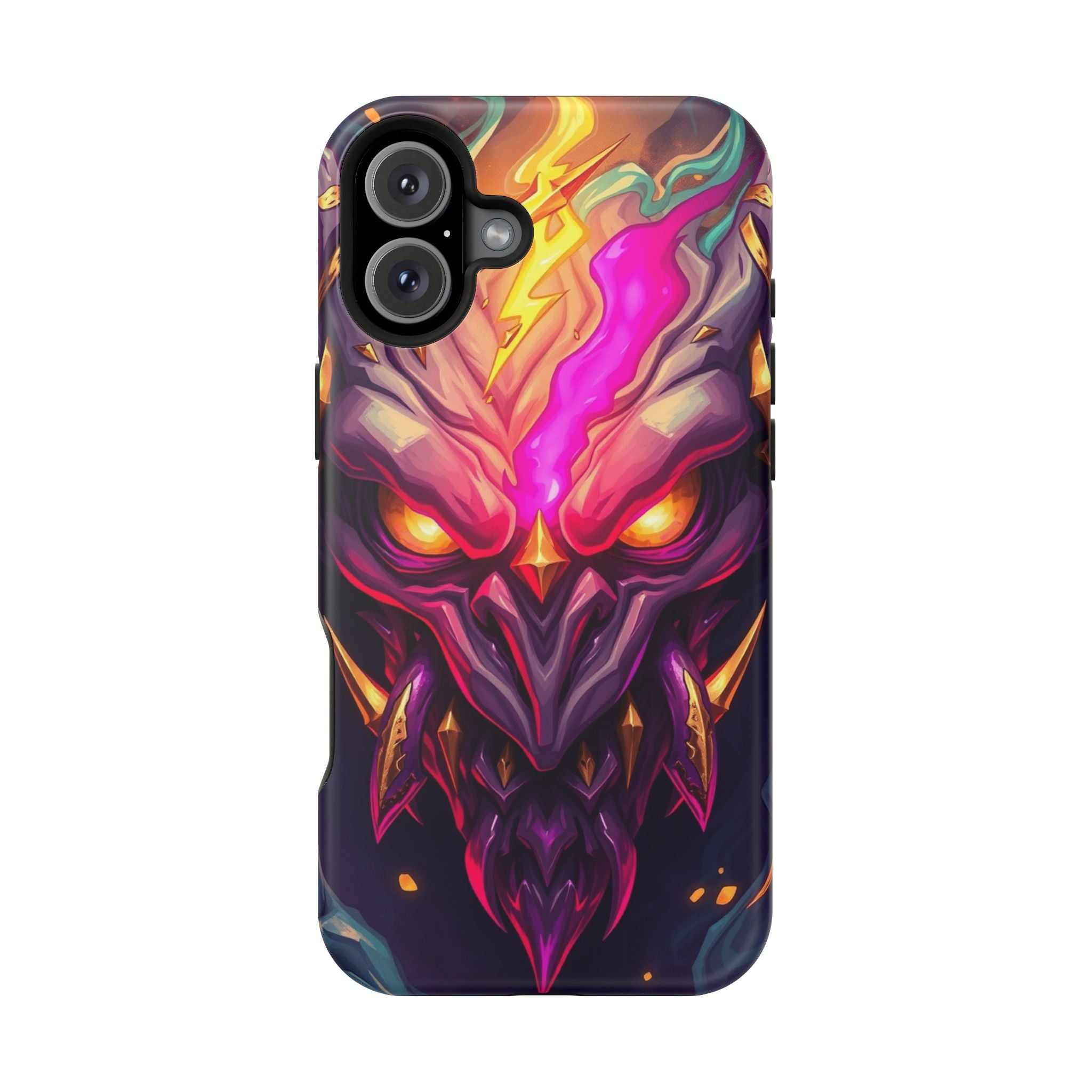 iPhone Chaos Goblin Energy Gold Foil Luxury Slim Everyday Designer Case · iPhone