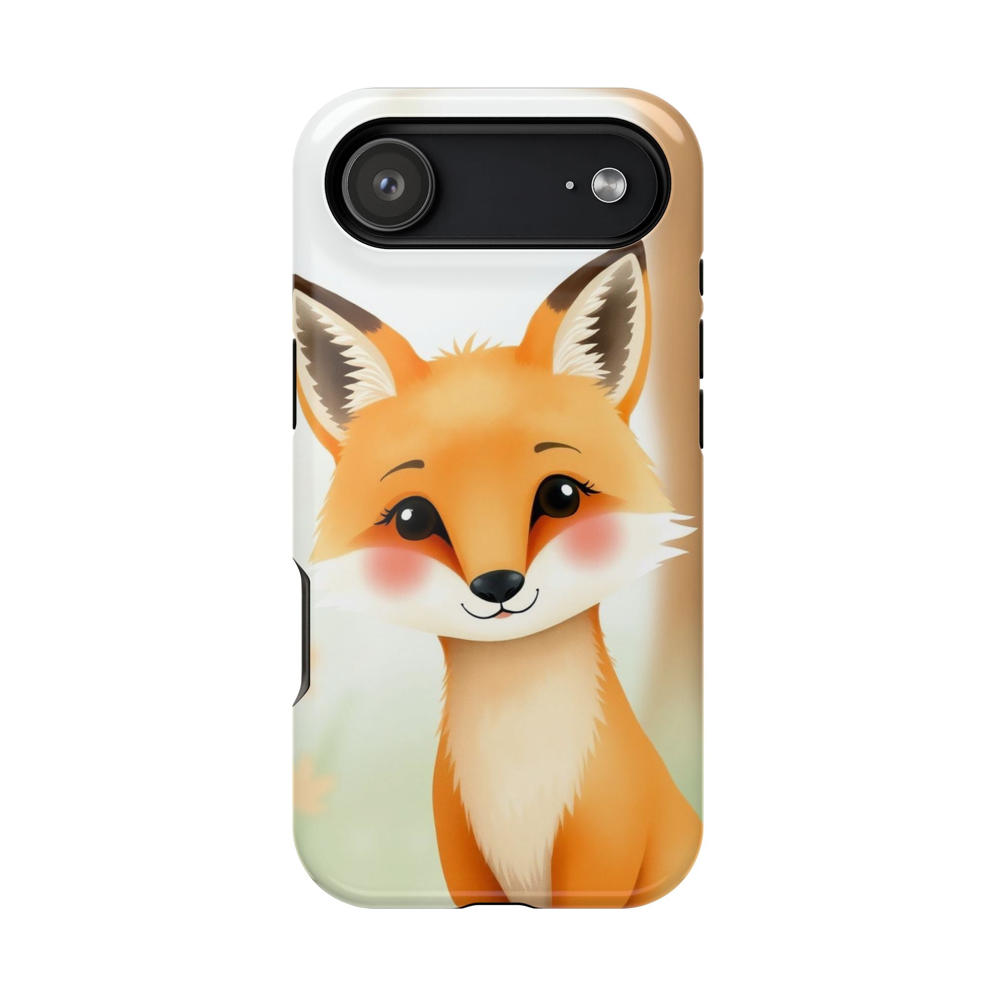 iPhone Watercolor Fox Portrait Kids Fun iPhone Phone Case Gift Slim · iPhone Cas