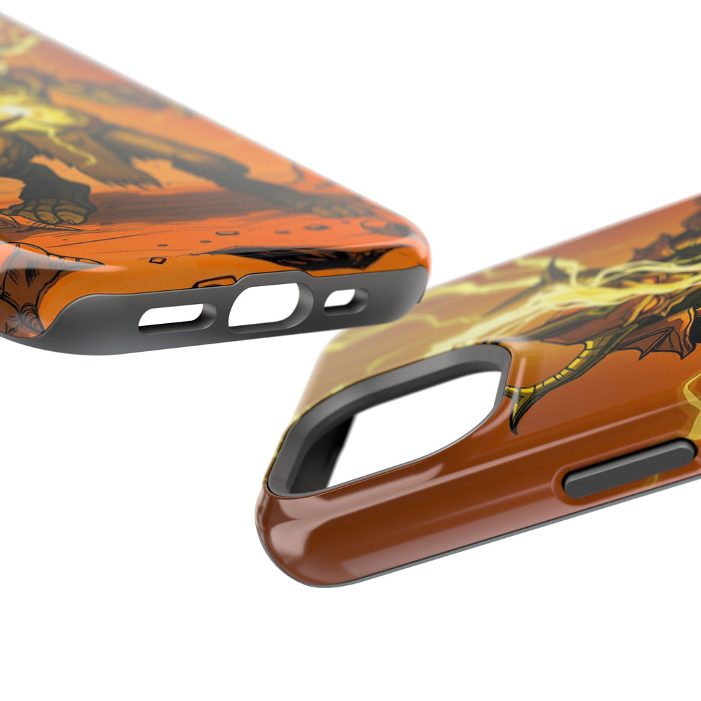 iPhone Burnt Orange And Sand Chaos Goblin Energy Clean Minimal Snap Case · iPhon
