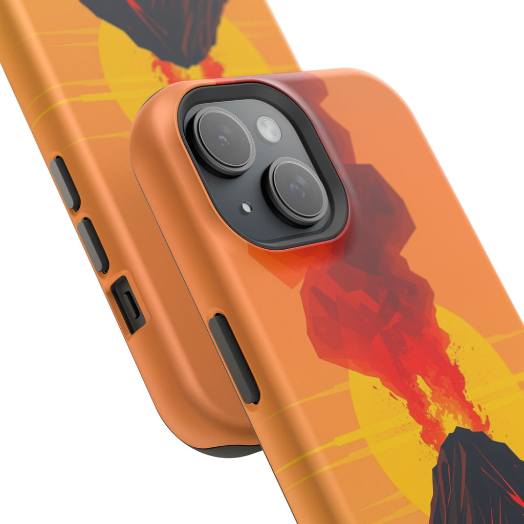 iPhone Vibrant Volcanic Eruption Design Slim Everyday iPhone Designer · iPhone C