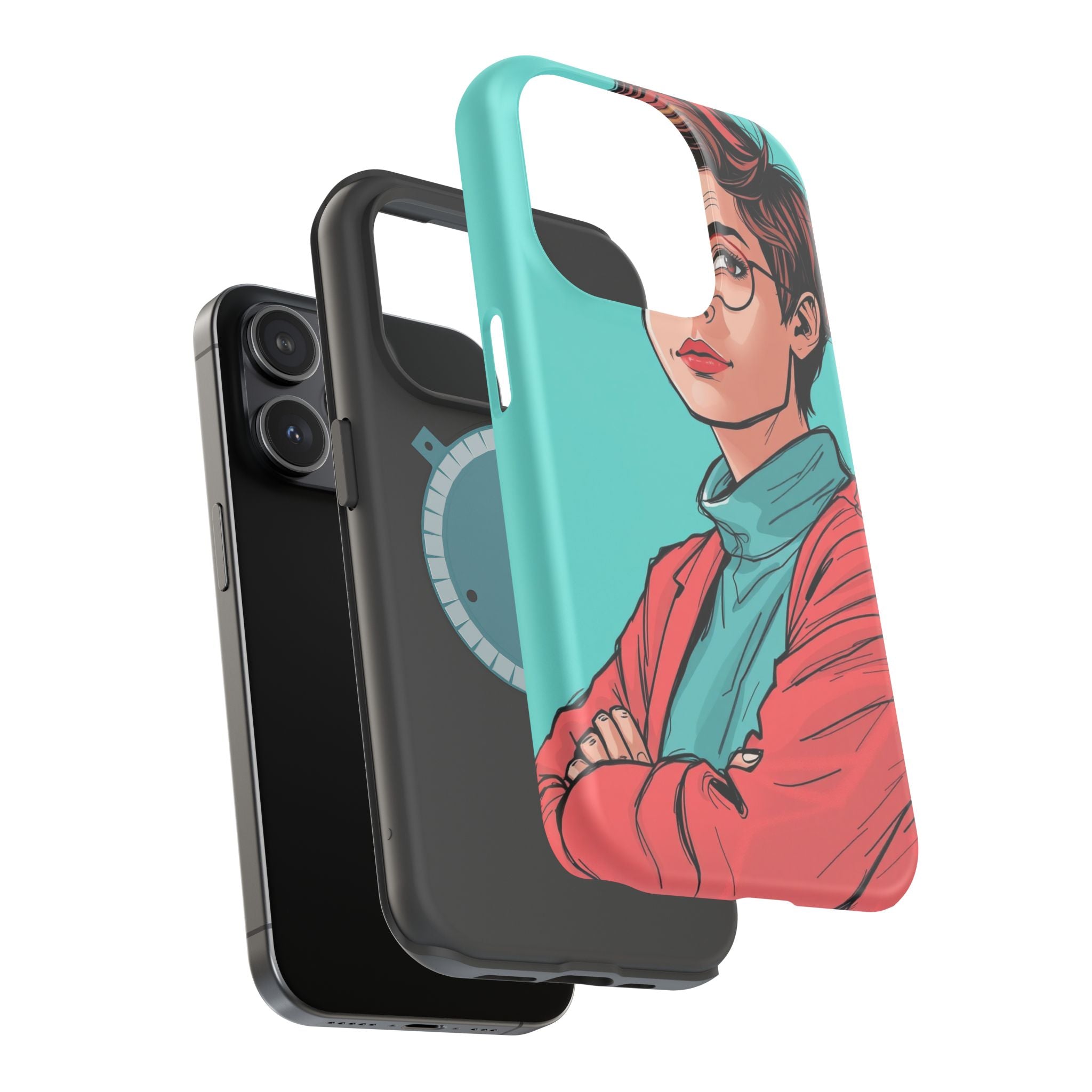 iPhone Not a Morning Person Cinematic Art Slim Everyday Designer Case · iPhone C