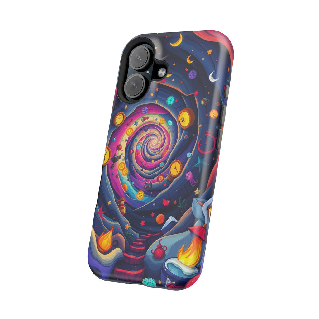 iPhone Time Portal Swirl Kids Fun iPhone Phone Case Gift Clean Minimal · iPhone