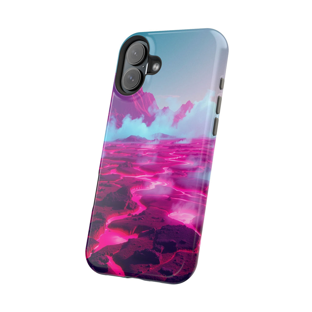 iPhone Lava Field Bold Art 17 Slim Everyday Designer Case · iPhone Case
