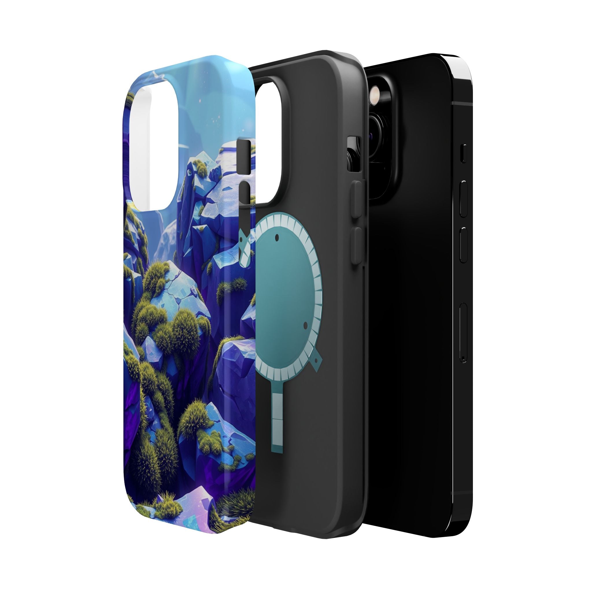 iPhone Moss Covered Rocks Cinematic Art Slim Everyday iPhone Designer · iPhone C