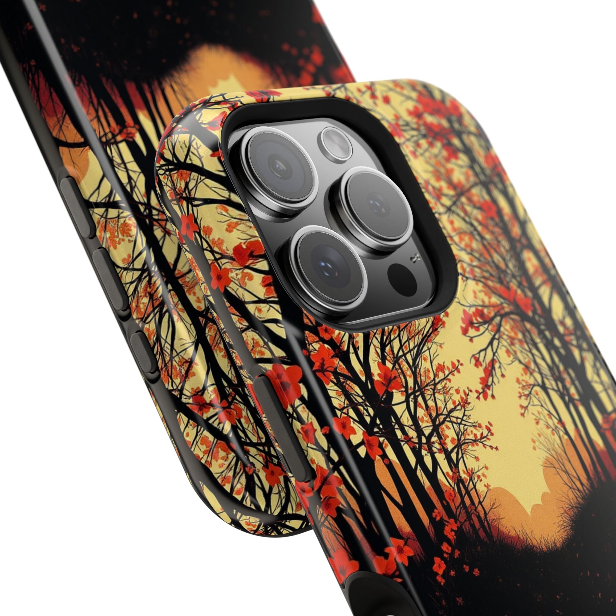 iPhone Dreamy Blossom Trail Design Bold Modern Everyday Snap Case · iPhone Case
