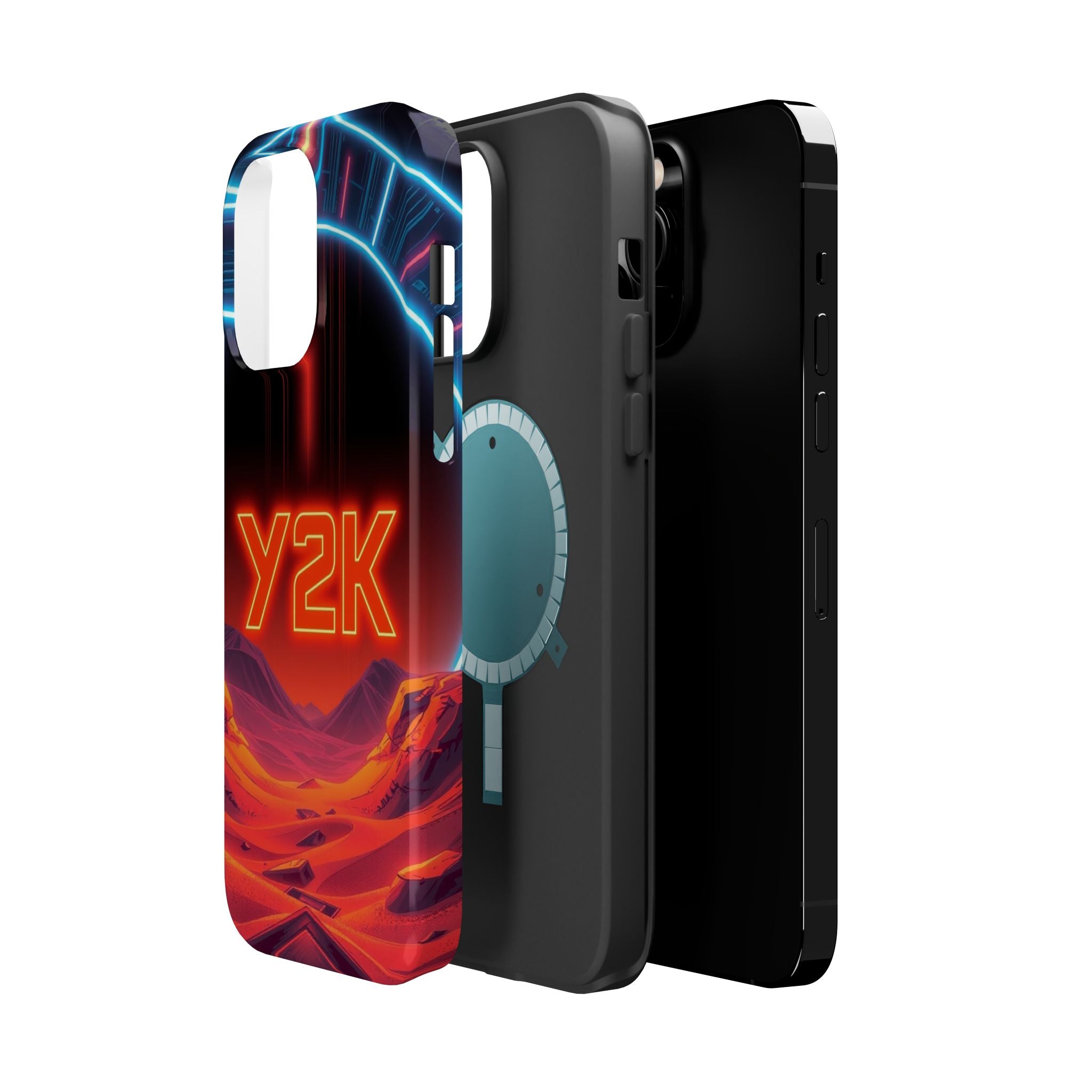 iPhone Y2K Holographic Enchanted Art Slim Everyday Designer Case · iPhone Case