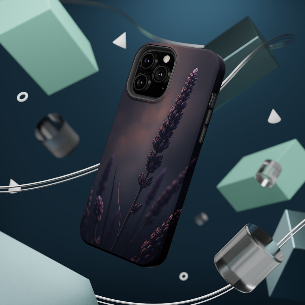 iPhone Lavender Haze Electric Art Clean Minimal Snap Case · iPhone Case
