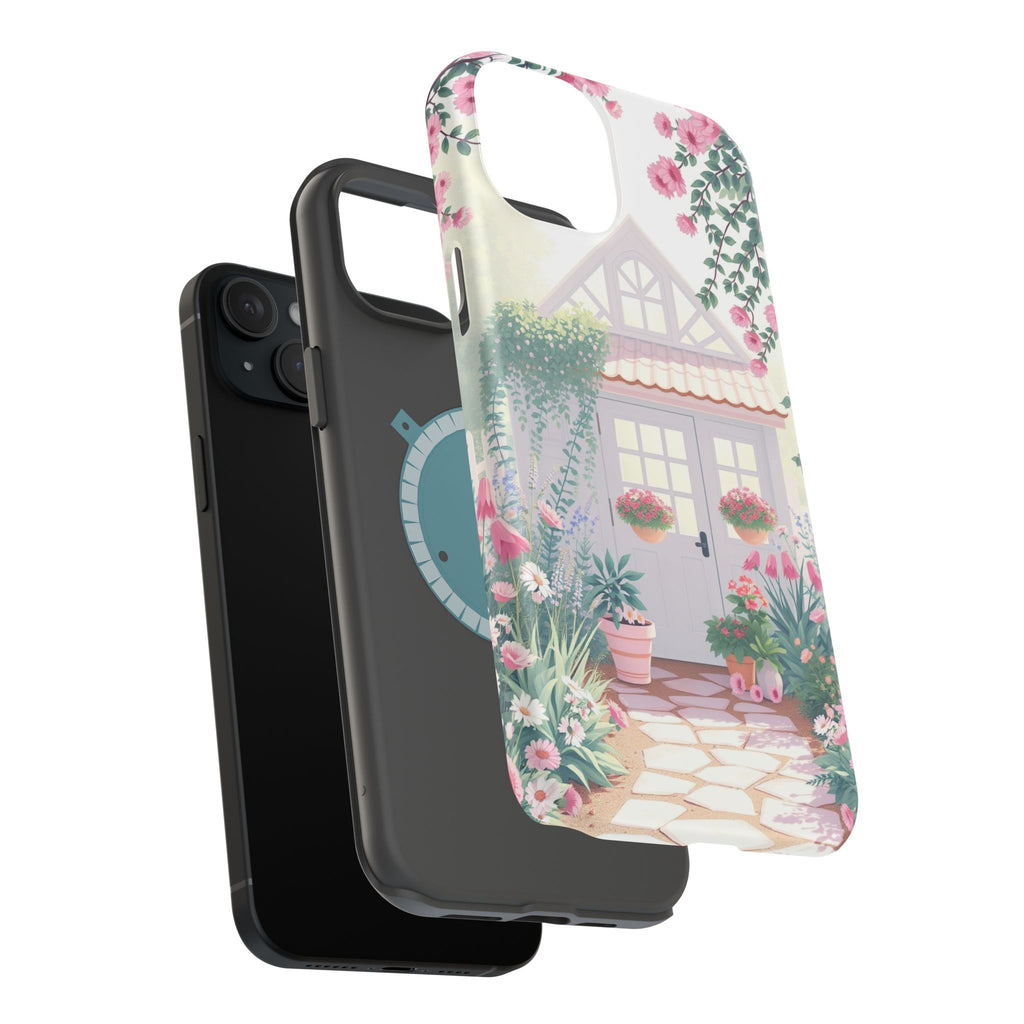 iPhone Cottage Garden Pastel Kawaii Slim Everyday Designer Case · iPhone Case