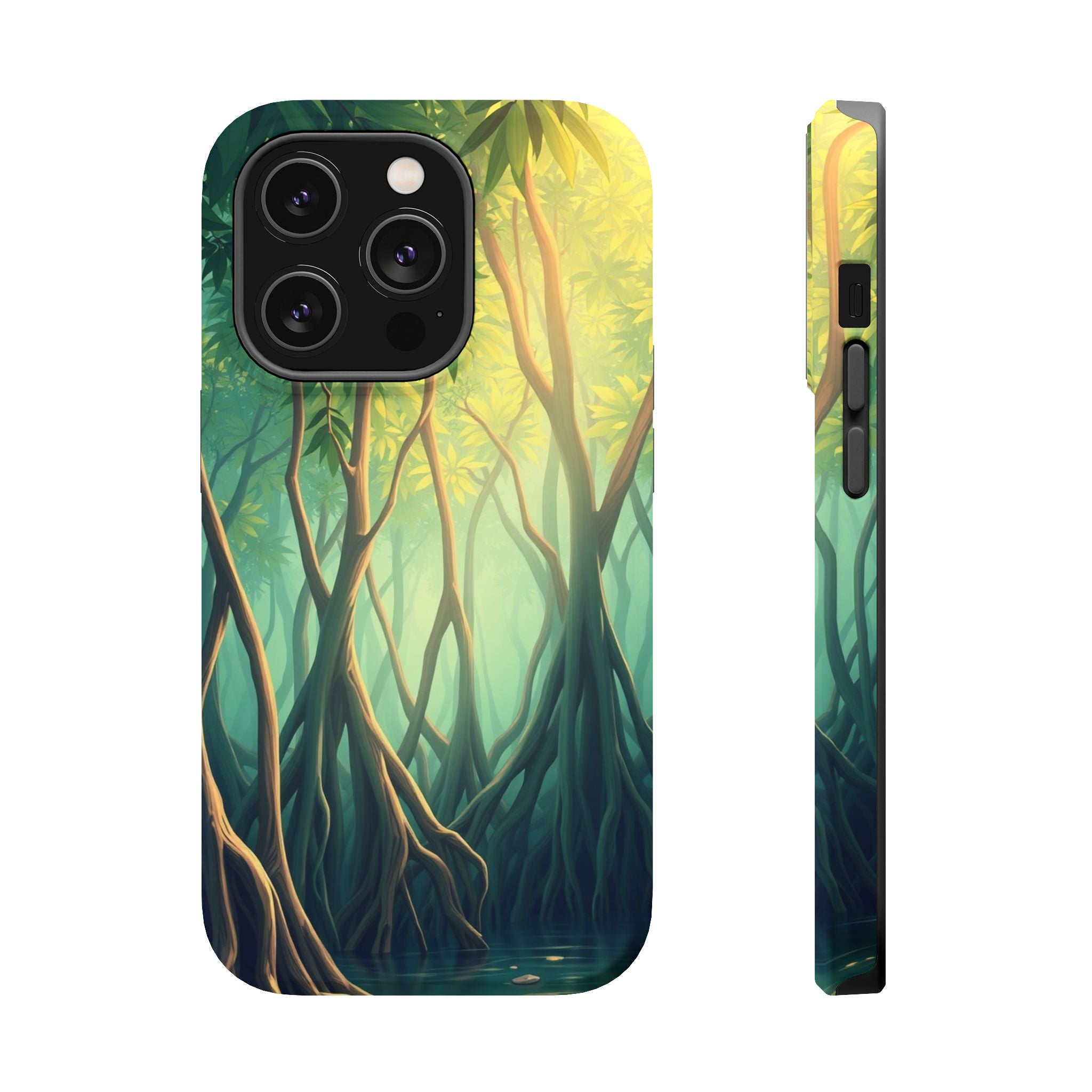 iPhone Mangrove Roots Dreamy Ethereal Slim Everyday Designer Case · iPhone Case