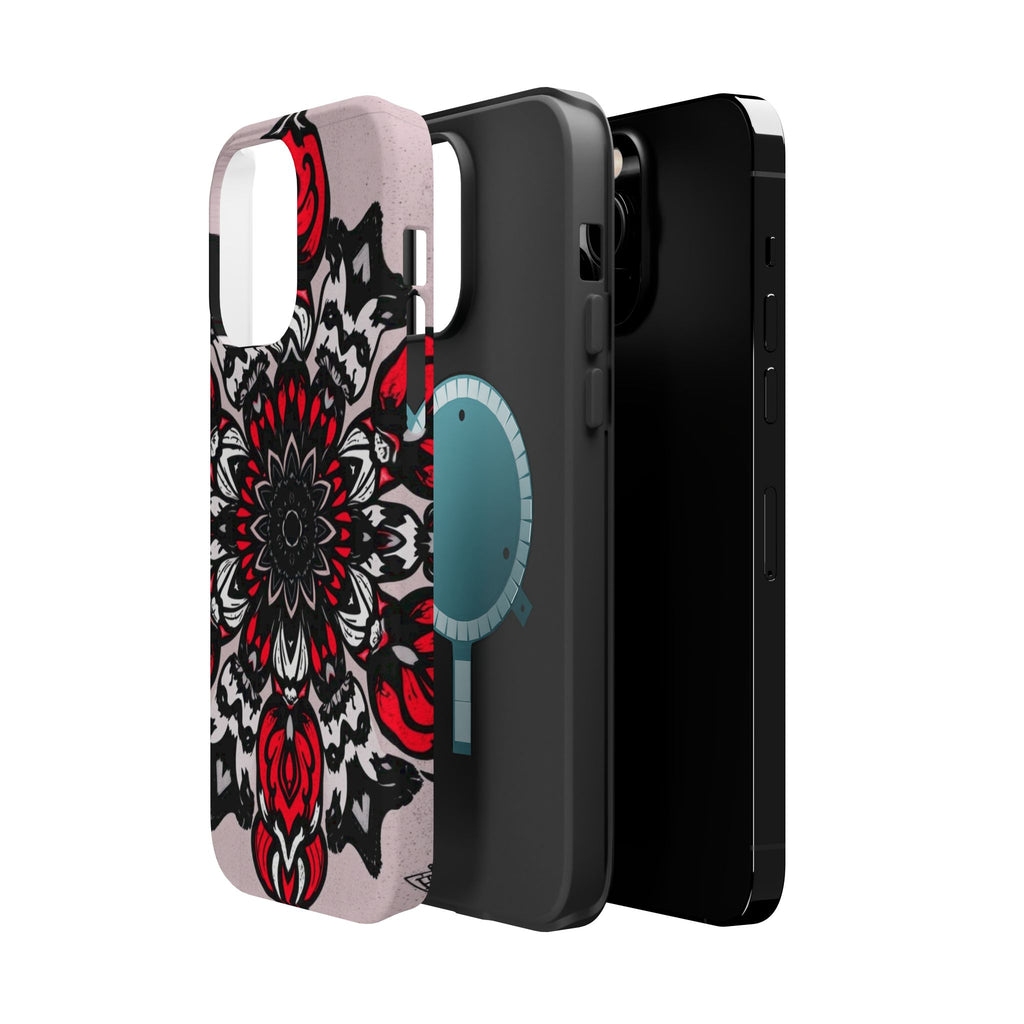 iPhone Floral Mandala Bold Art Slim Everyday Designer Case · iPhone Case