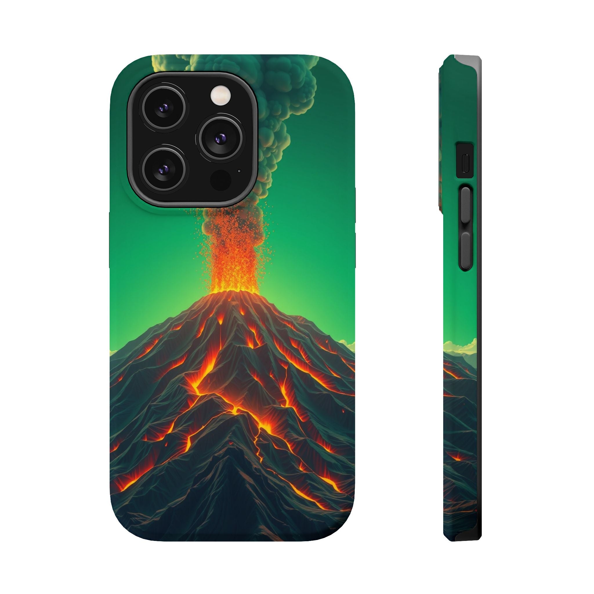 iPhone Dreamy Volcanic Eruption Design Slim Everyday Designer Case · iPhone Case