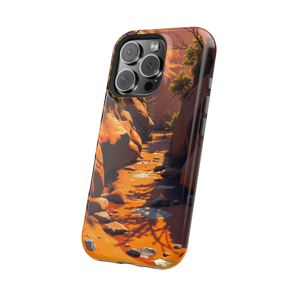 iPhone Spring Creek Bold Art Slim Everyday Designer Case · iPhone Case