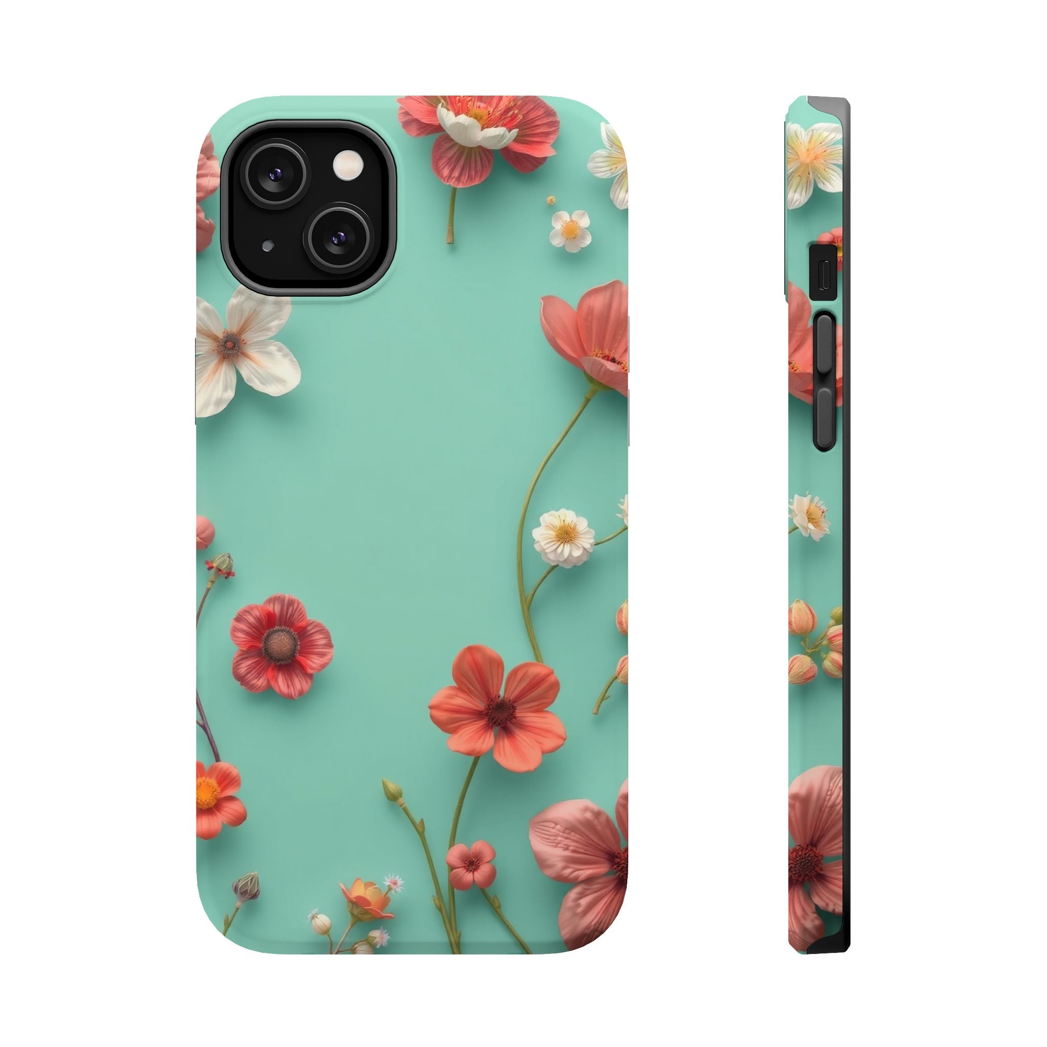 iPhone Pressed Botanicals 3D Digital Slim Everyday Designer Case · iPhone Case