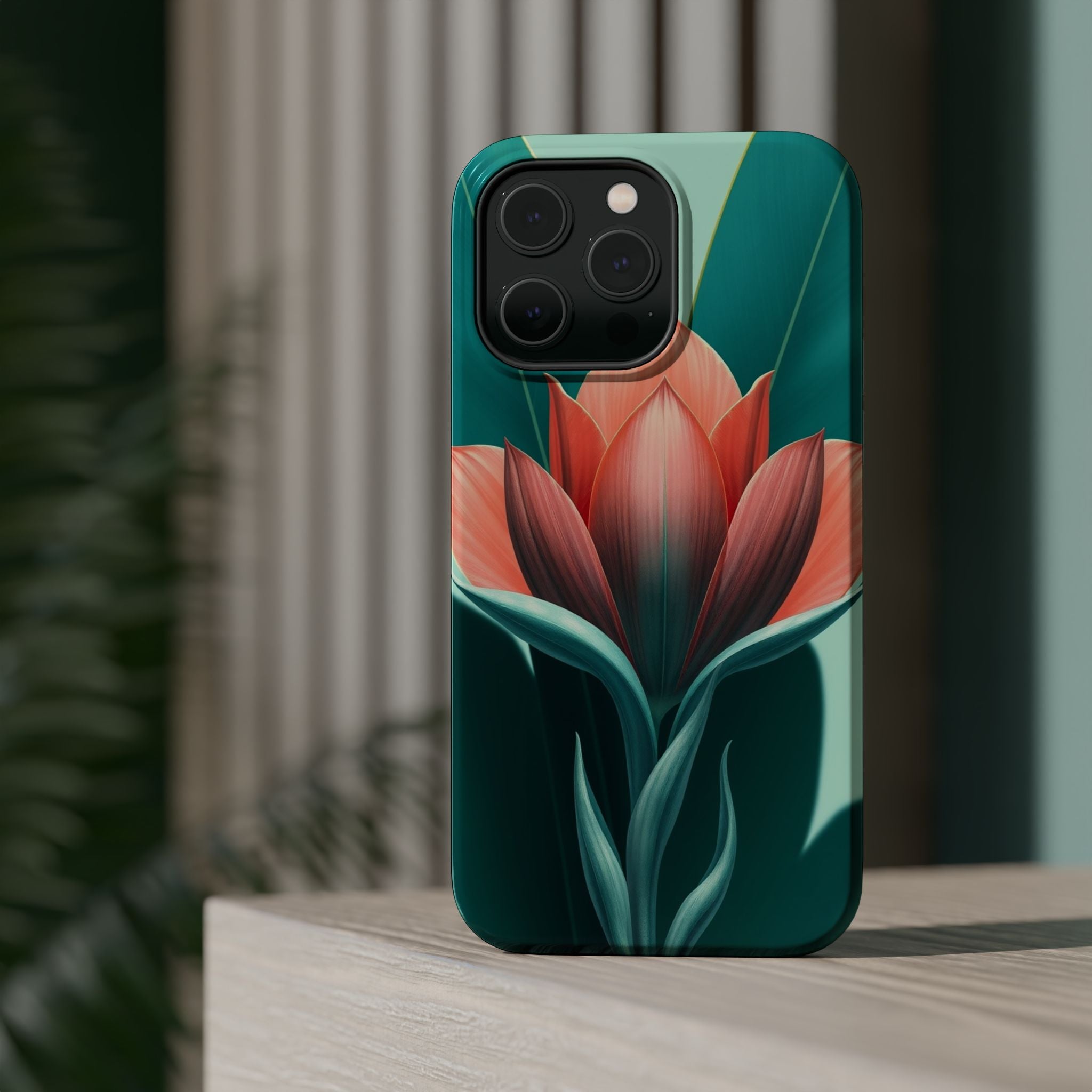 iPhone Dreamy Botanical Illustration Design Soft iPhone 14 Finish · iPhone Case