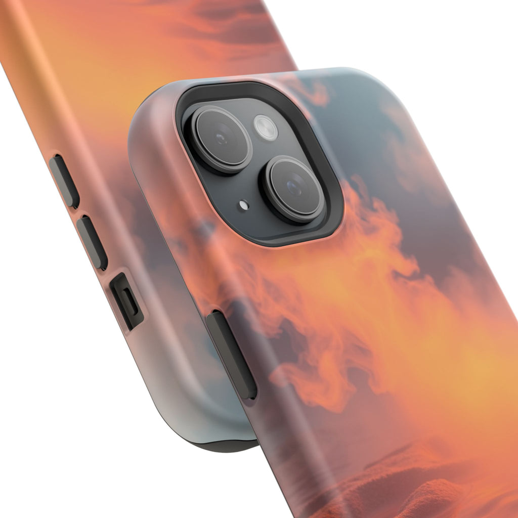 iPhone Burnt Orange And Sand Hot Spring Steam Slim iPhone Everyday · iPhone Case