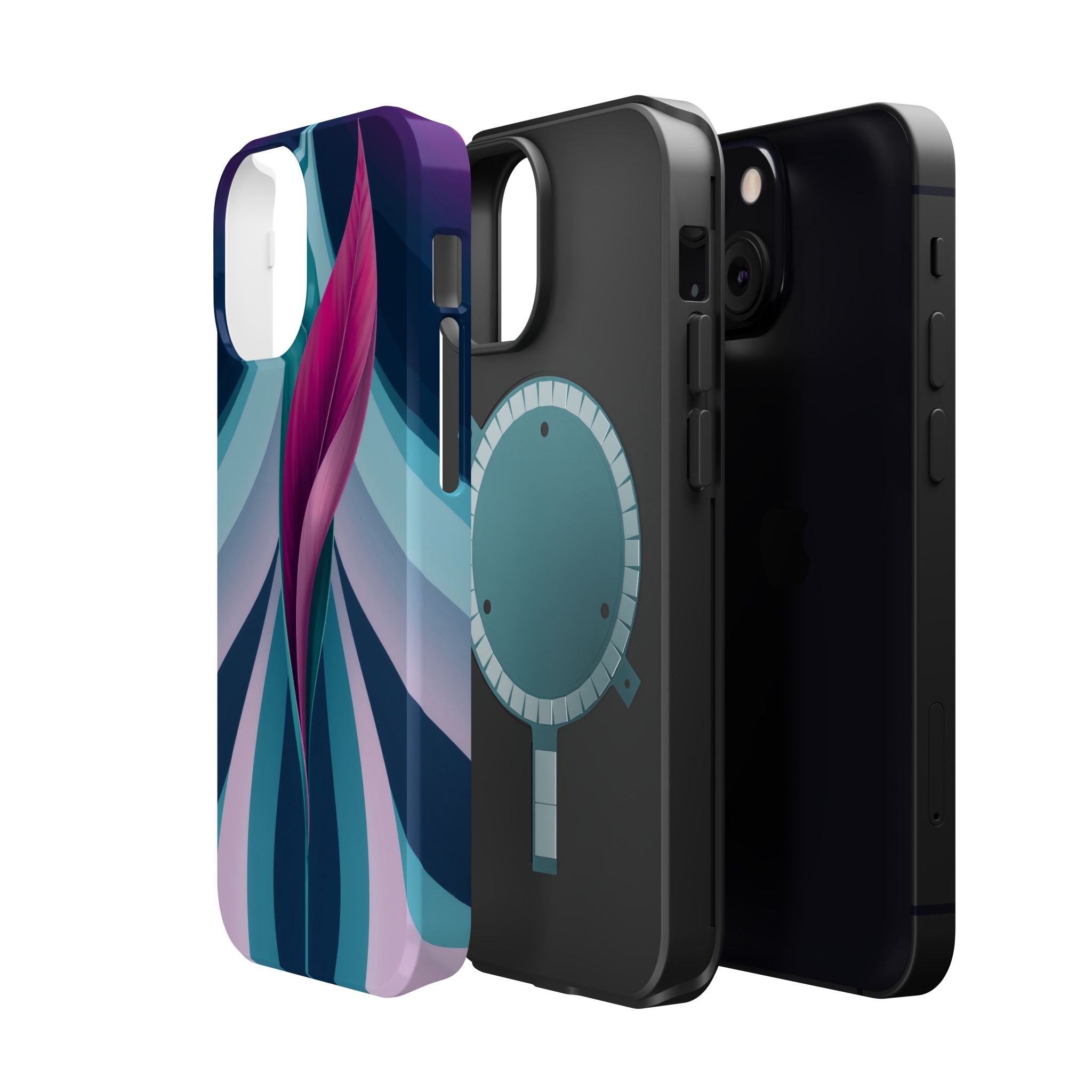 iPhone Vibrant Bloom and Leaf Design Slim Everyday iPhone 10 Designer · iPhone C