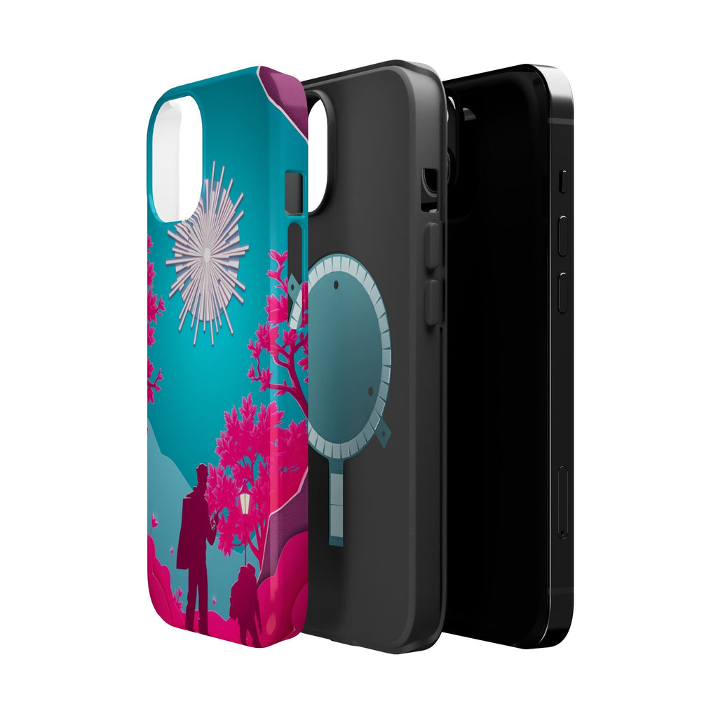 iPhone Bud Burst Paper Cut Art Slim Everyday Designer Case · iPhone Case
