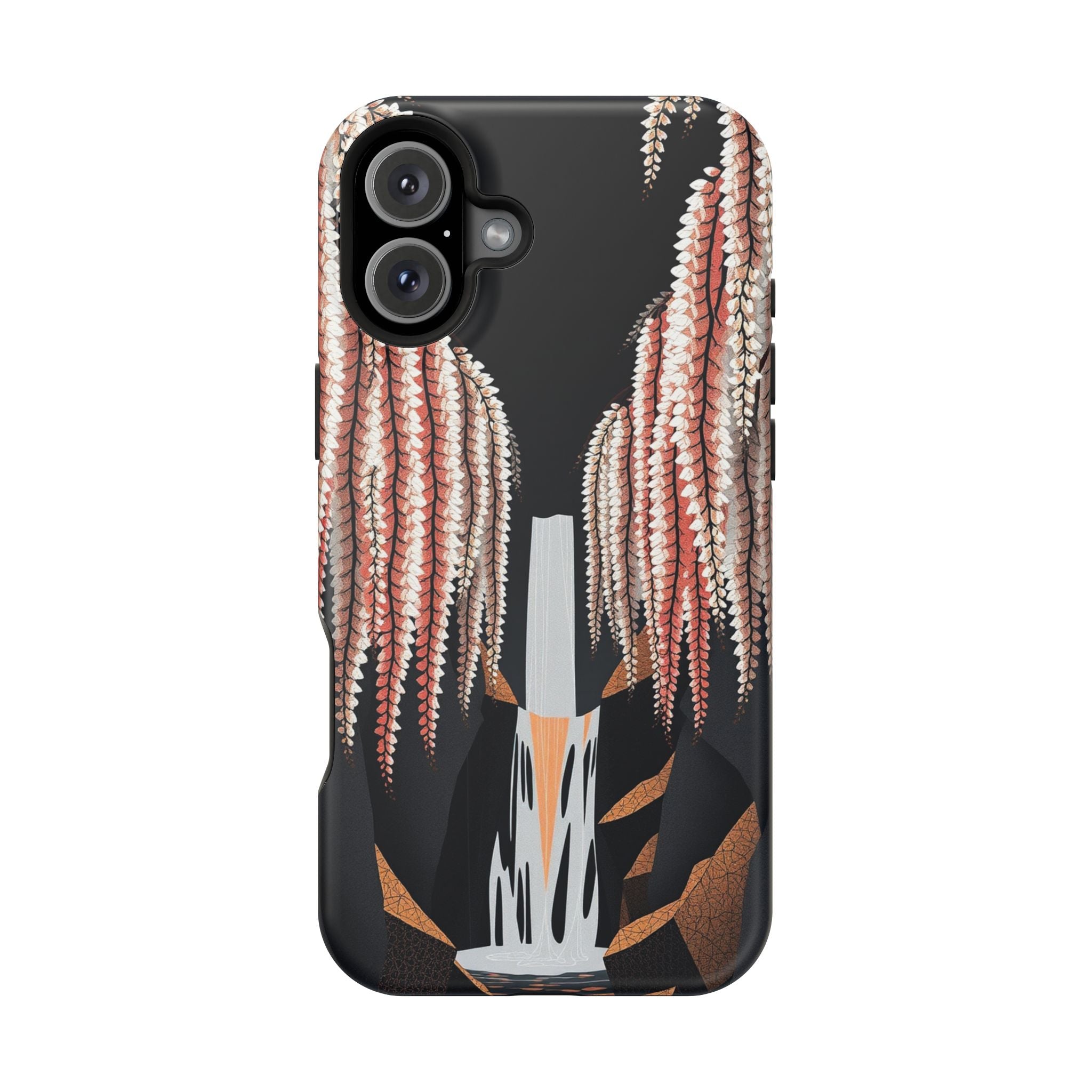 iPhone Earthy Wisteria Cascade Design Slim Everyday iPhone 10 Designer · iPhone