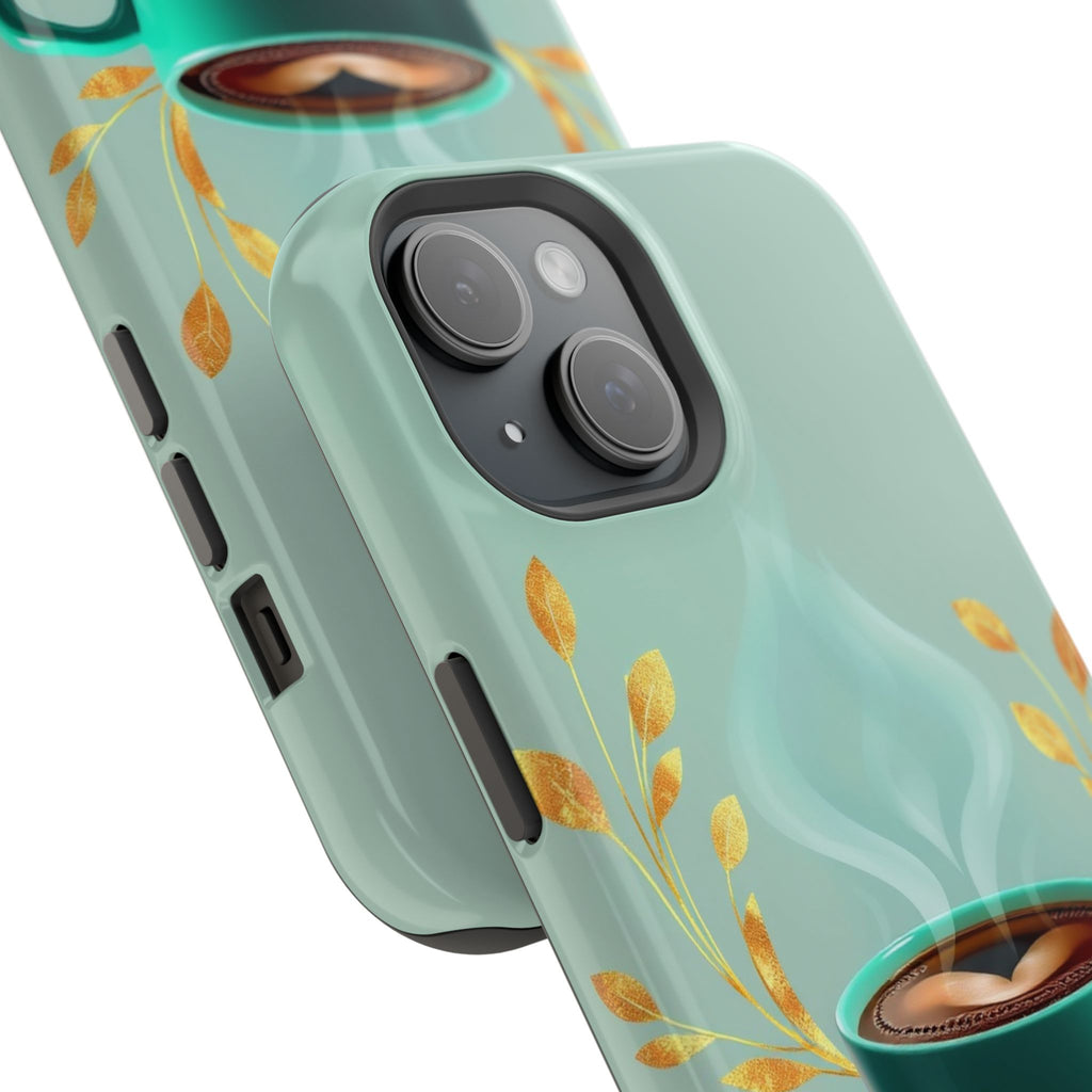 iPhone Radiant Emotional Support Coffee Design Soft Finish Everyday Case · iPhon