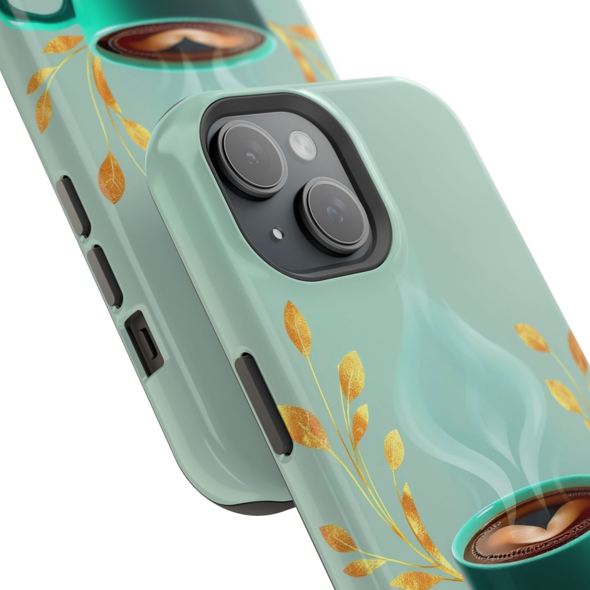 iPhone Radiant Emotional Support Coffee Design Soft Finish Everyday Case · iPhon