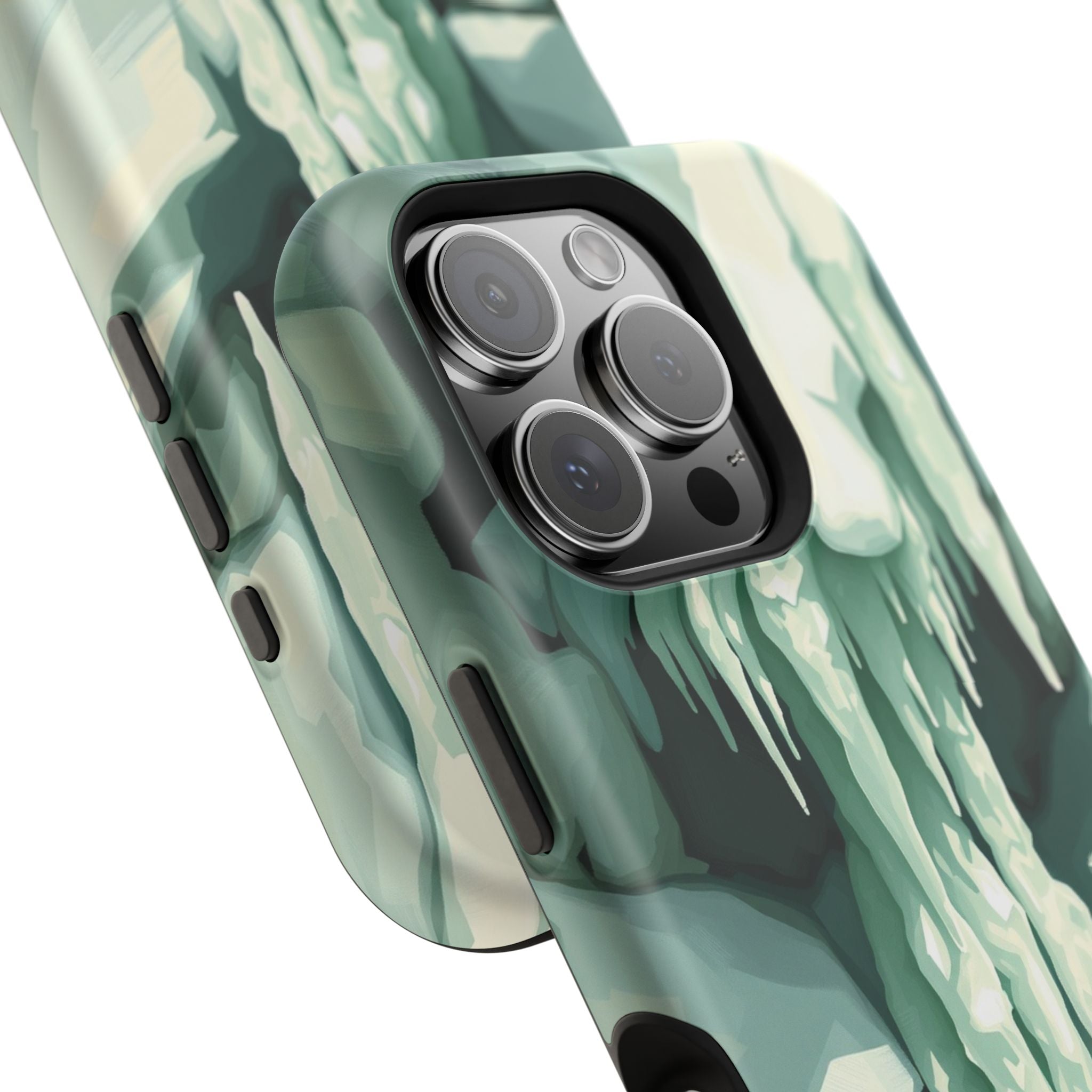 iPhone Earthy Icicle Formation Design Slim Everyday Designer Case · iPhone Case