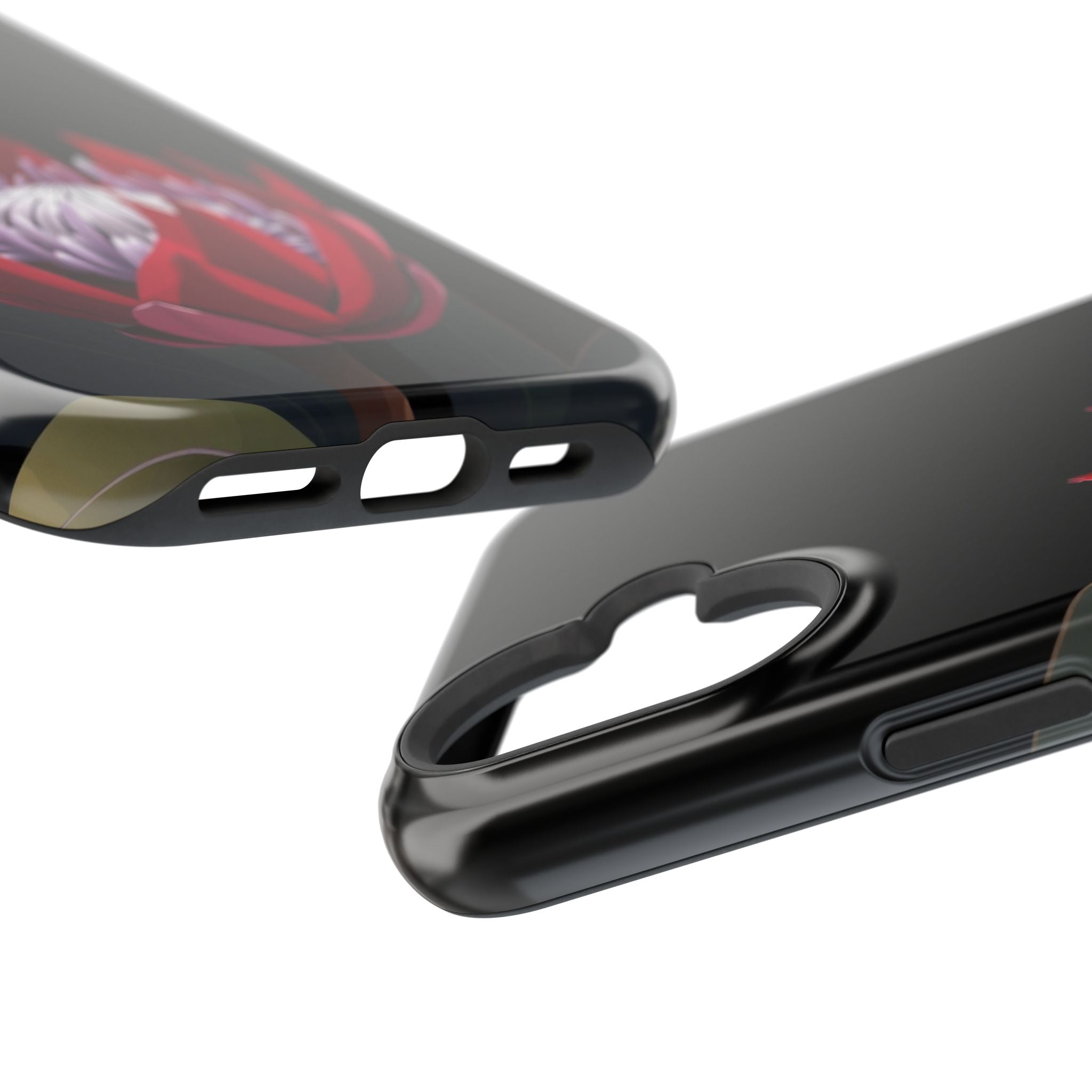 iPhone Black And Crimson Protea Bold Slim Everyday Designer Case · iPhone Case