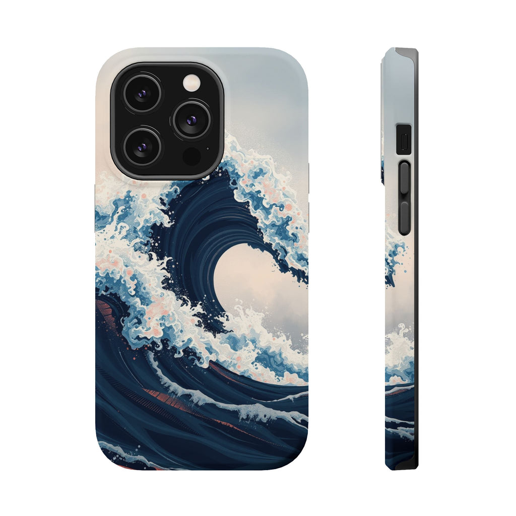 iPhone Ocean Wave Crash Grunge Distressed Slim iPhone Everyday Designer · iPhone