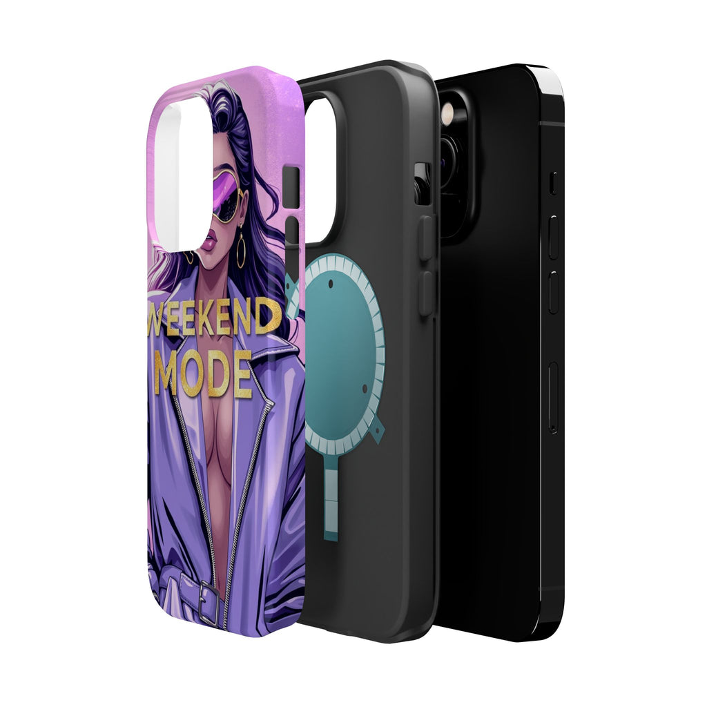 iPhone Lavender And Pearl Weekend Mode On Slim Everyday Designer Case · iPhone C