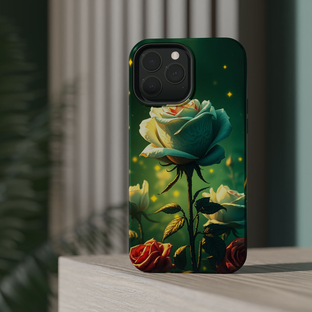 iPhone Earthy Rose Garden Design Bold Modern Everyday Snap Case · iPhone Case