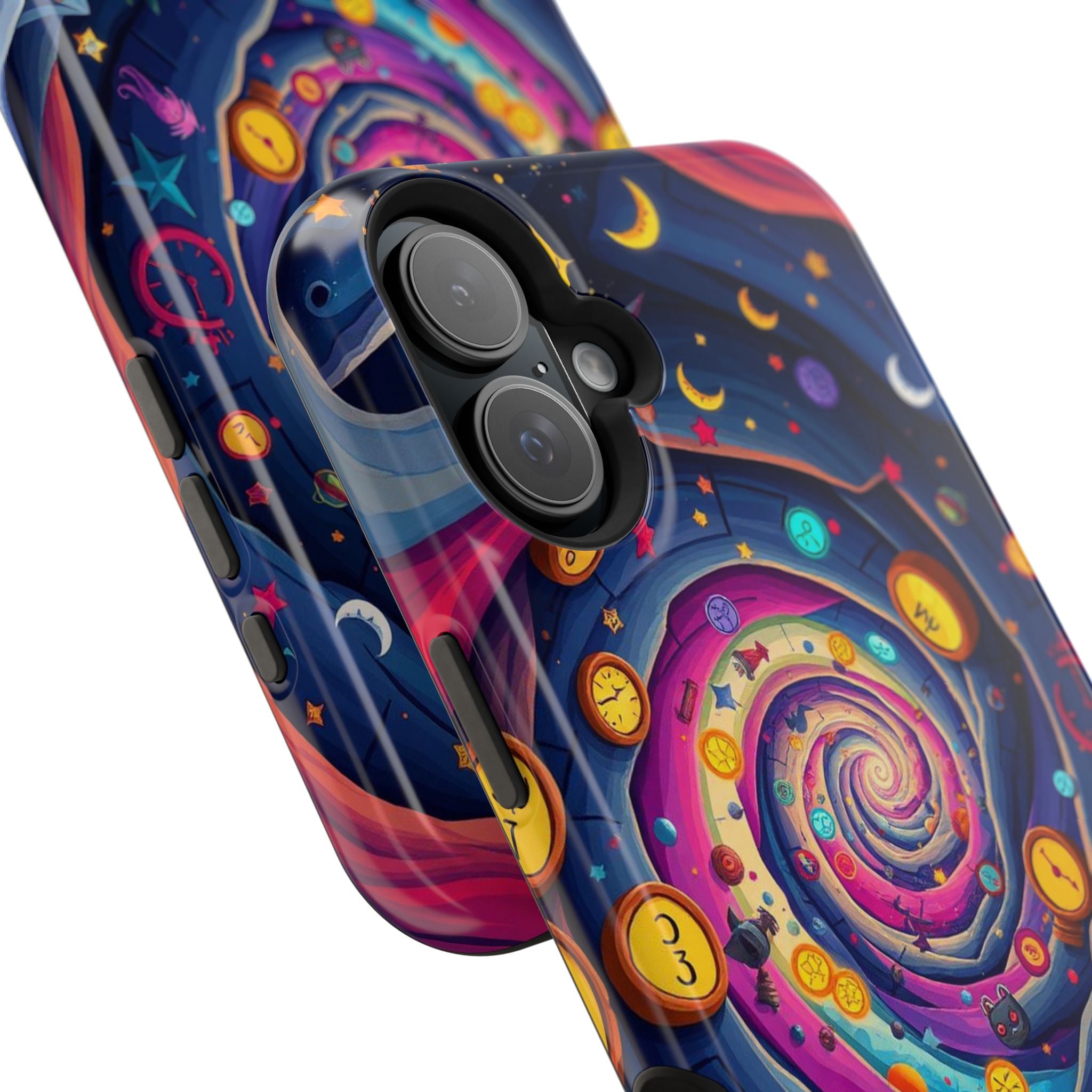 iPhone Time Portal Swirl Kids Fun iPhone Phone Case Gift Clean Minimal · iPhone
