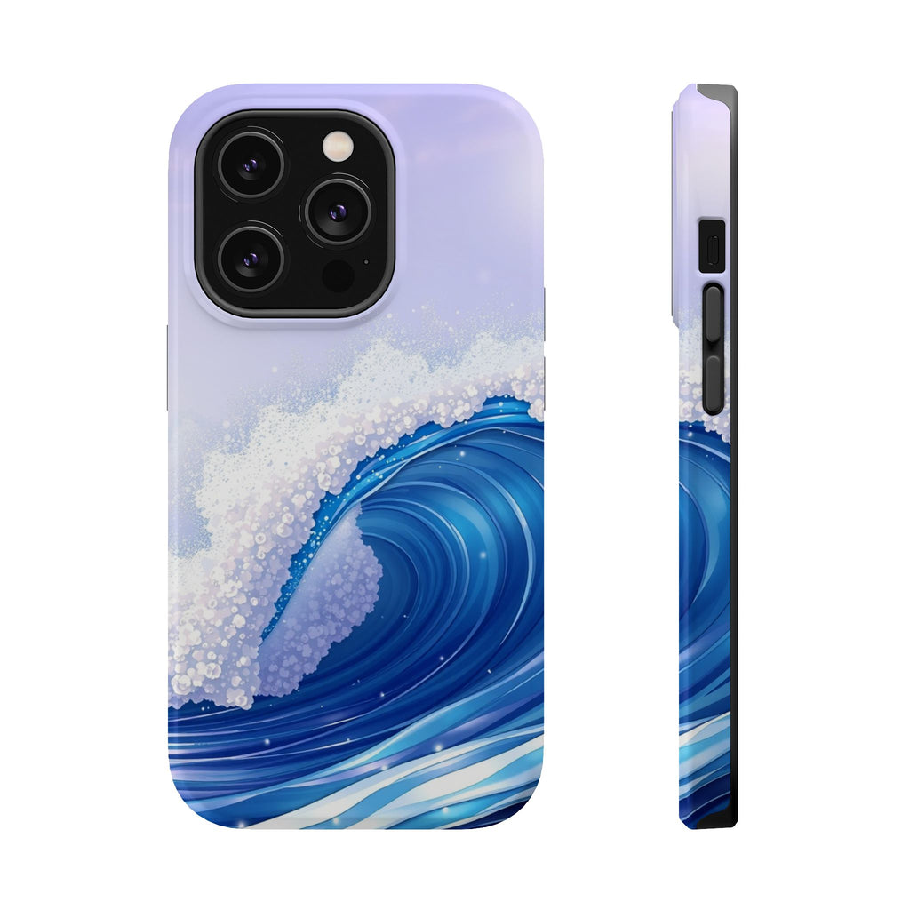 iPhone Vibrant Ocean Wave Crash Design Slim Everyday Designer Case · iPhone Case
