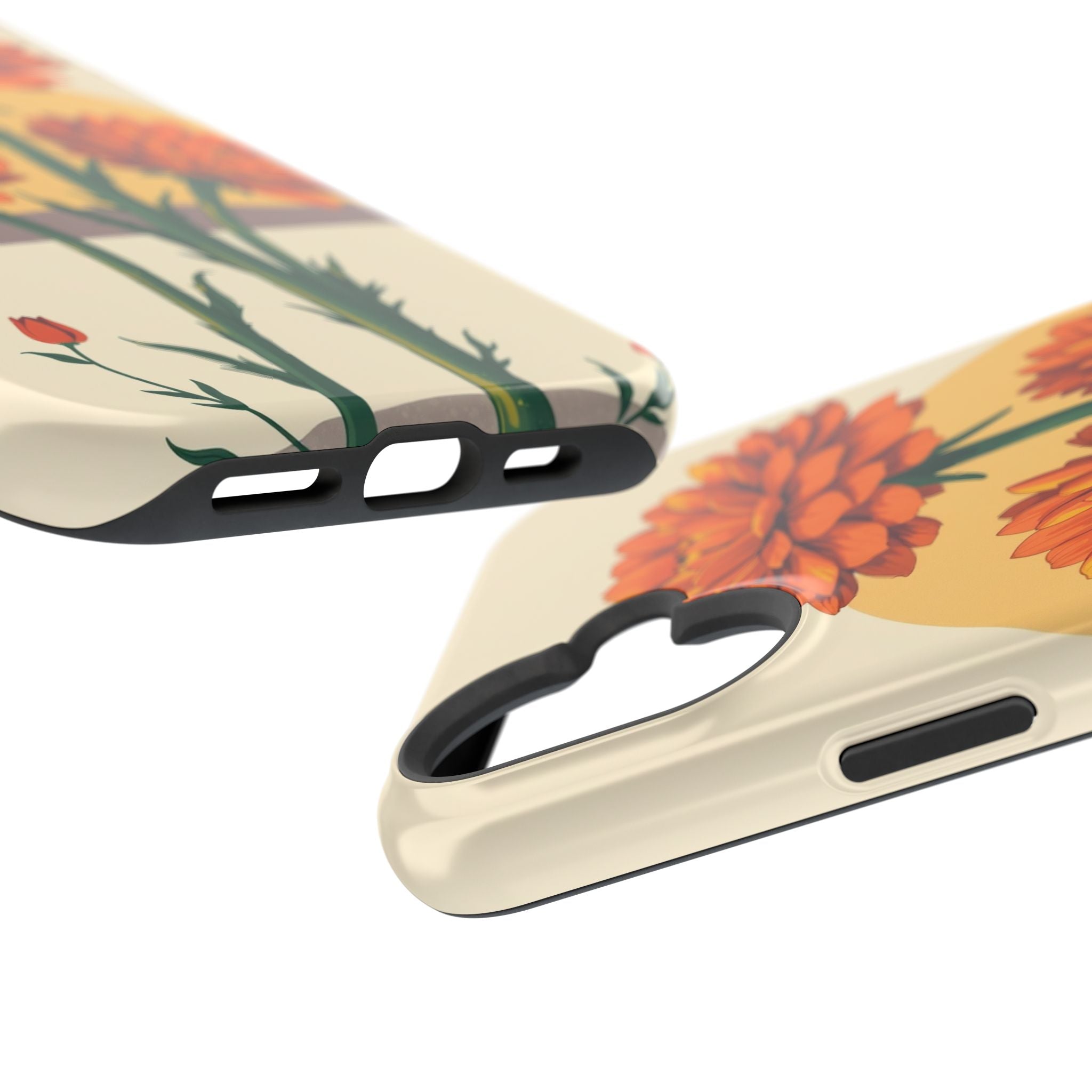 iPhone Ranunculus Stack Bold Art Bold Modern Everyday Snap Case · iPhone Case