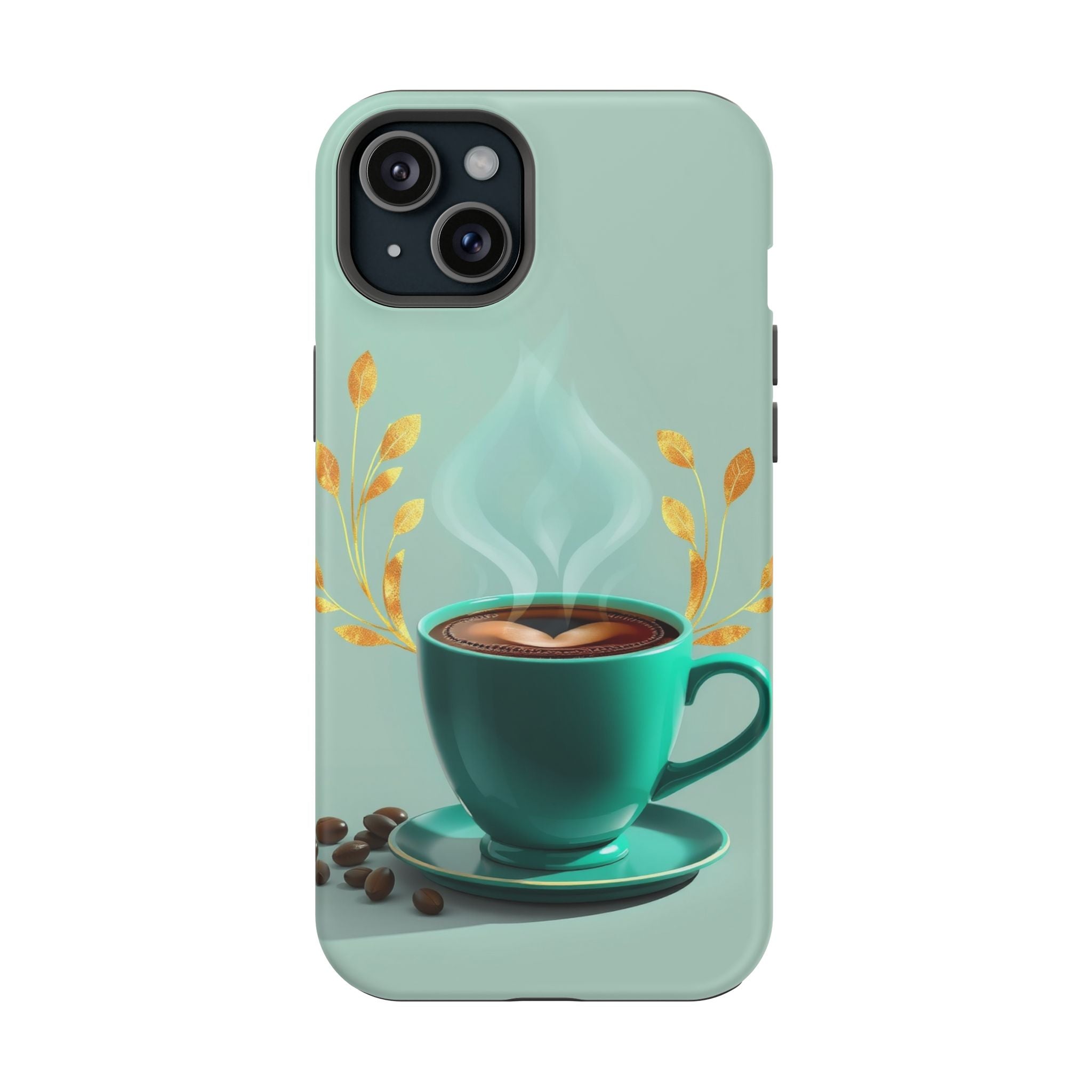 iPhone Radiant Emotional Support Coffee Design Soft Finish Everyday Case · iPhon