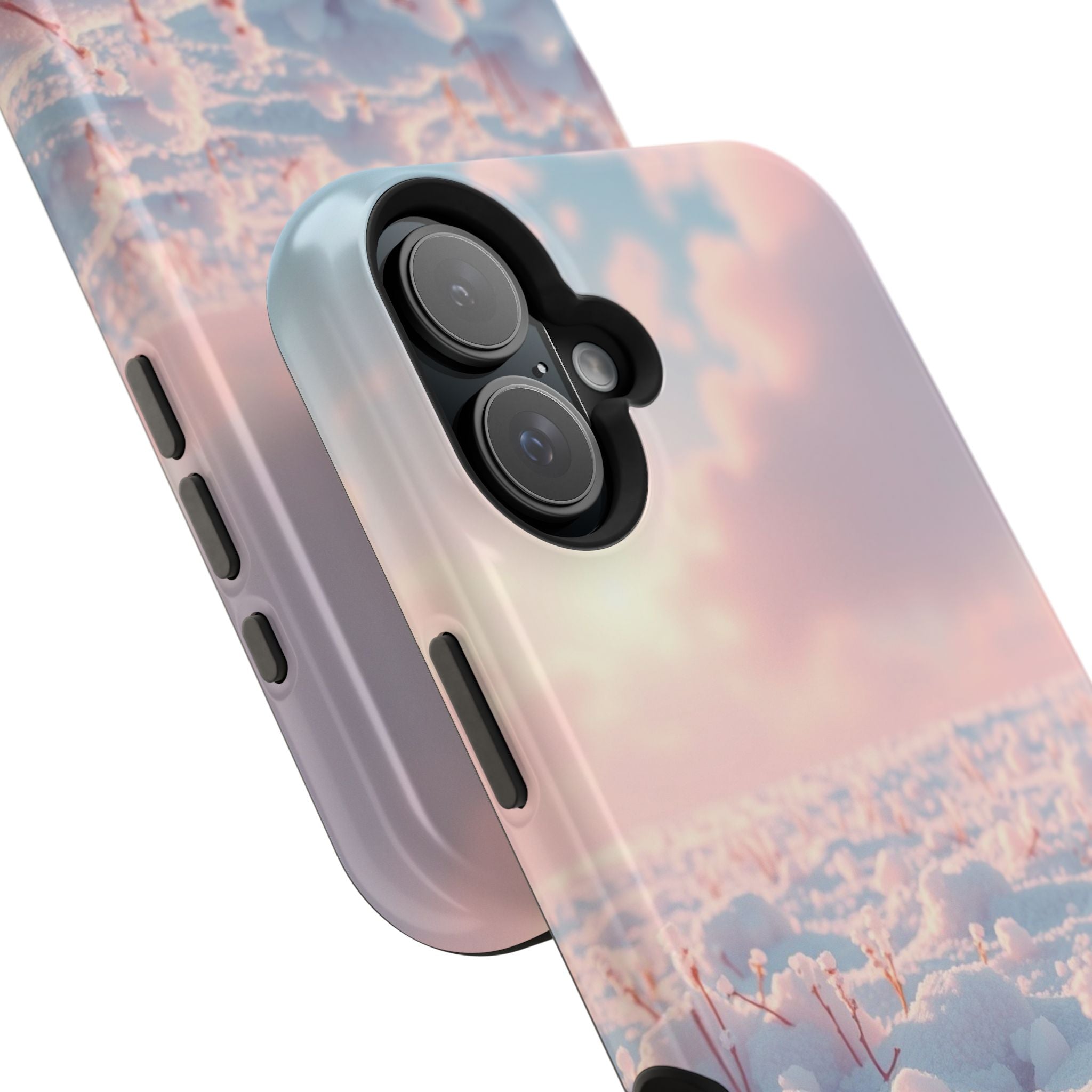 iPhone Snow Field Enchanted Art 13 Bold Modern Everyday Snap Case · iPhone Case